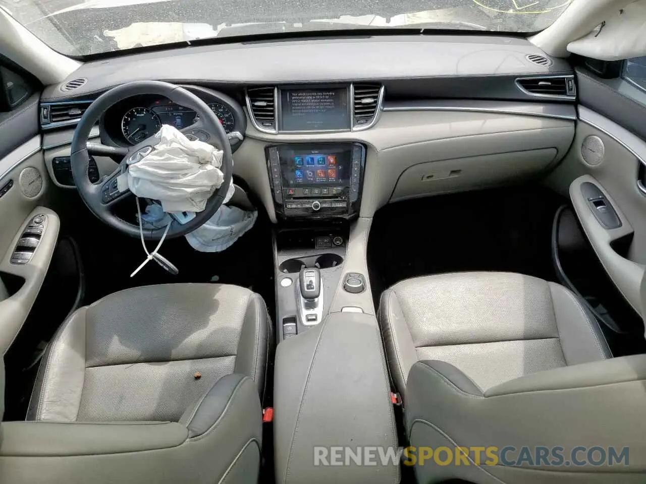 8 fotografías del automóvil dañado 3PCAJ5BA3PF105275 INFINITI QX50 2023