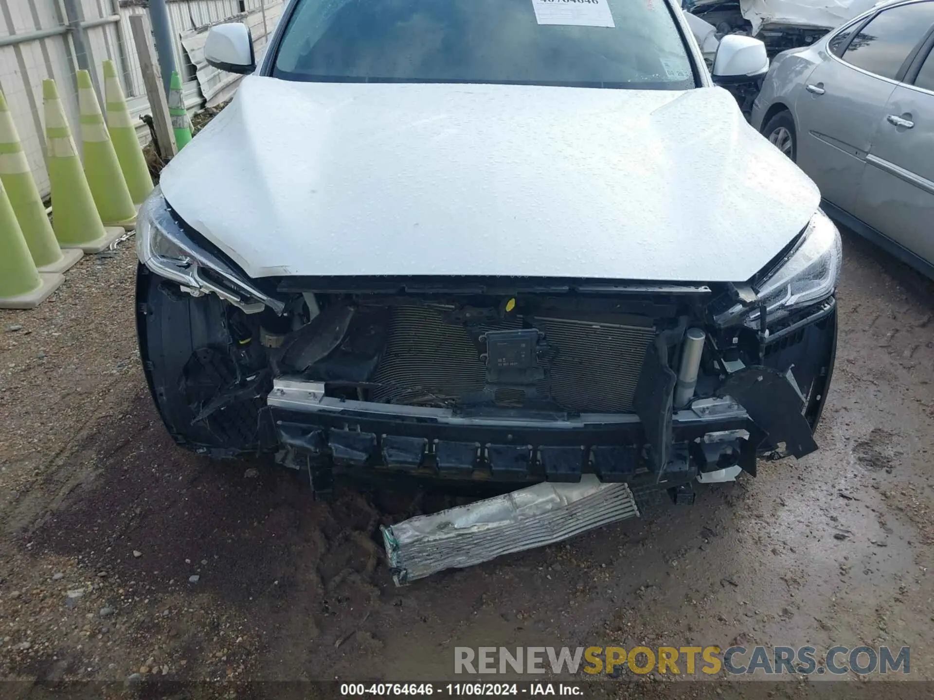 13 fotografías del automóvil dañado 3PCAJ5BA3PF114574 INFINITI QX50 2023