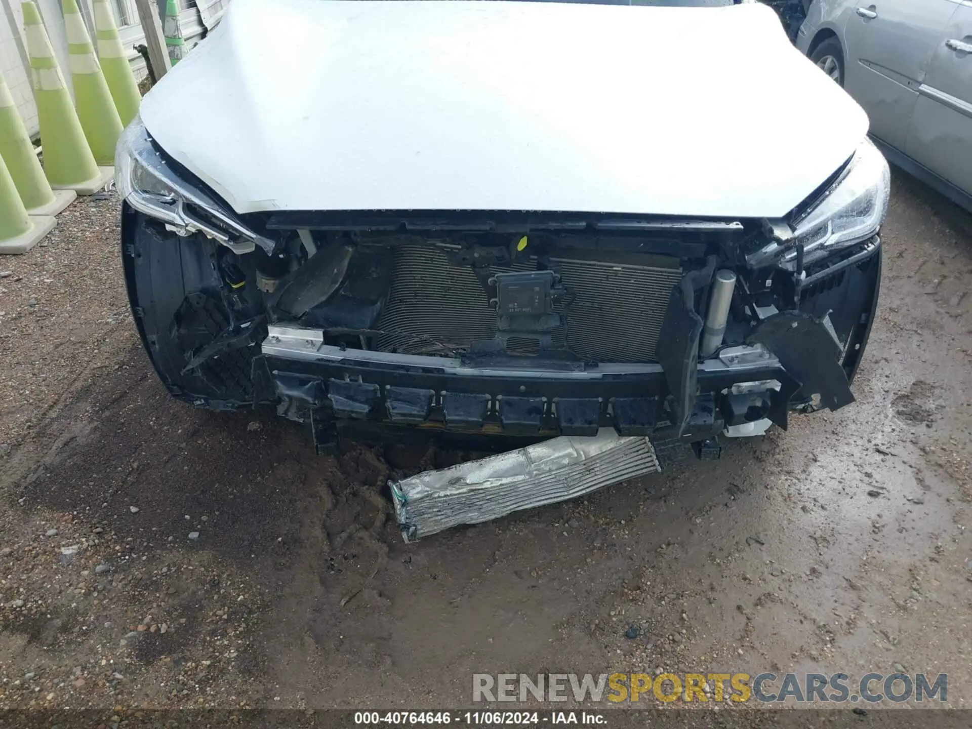 6 fotografías del automóvil dañado 3PCAJ5BA3PF114574 INFINITI QX50 2023