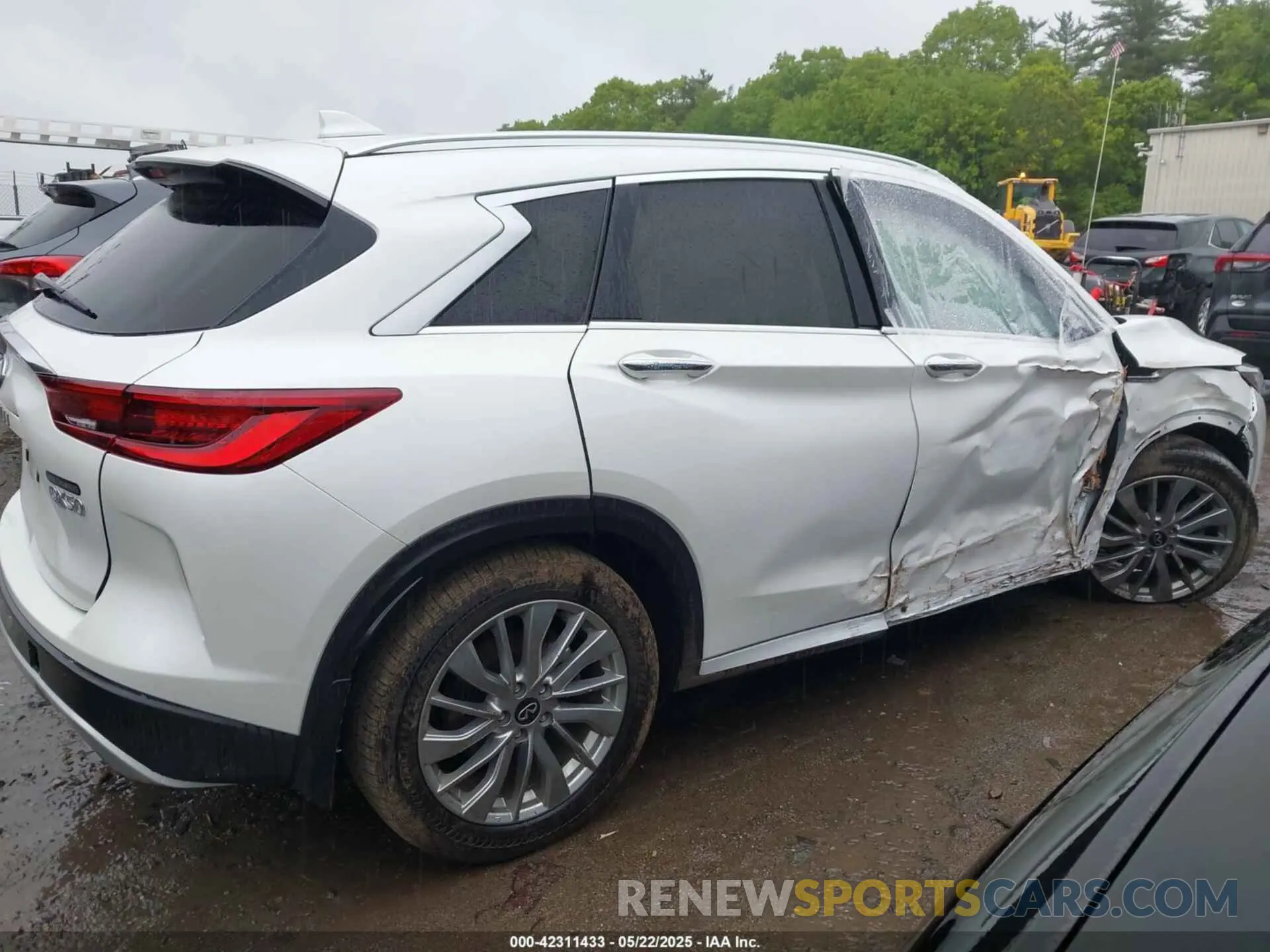 13 fotografías del automóvil dañado 3PCAJ5BA5PF116908 INFINITI QX50 2023