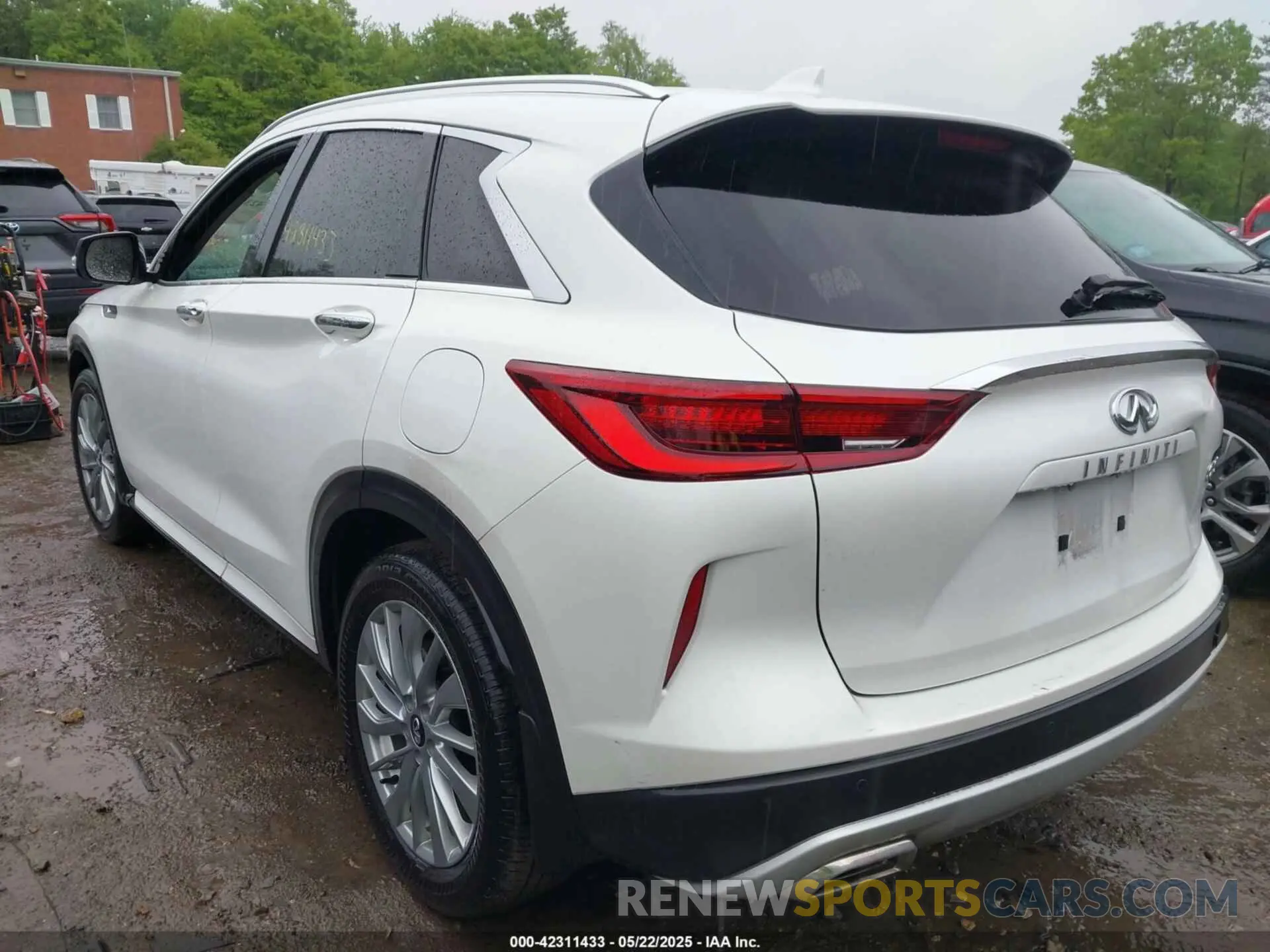 3 fotografías del automóvil dañado 3PCAJ5BA5PF116908 INFINITI QX50 2023