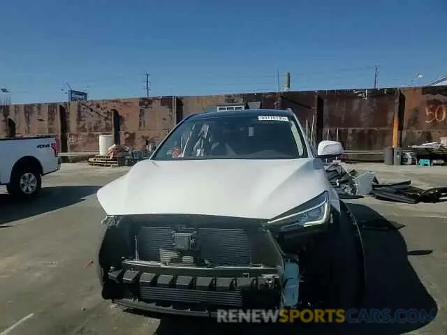 10 fotografías del automóvil dañado 3PCAJ5BA6PF113791 INFINITI QX50 2023