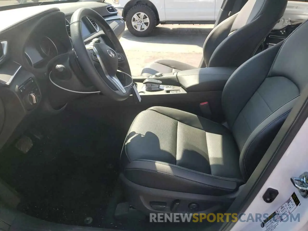 7 fotografías del automóvil dañado 3PCAJ5BA6PF113791 INFINITI QX50 2023