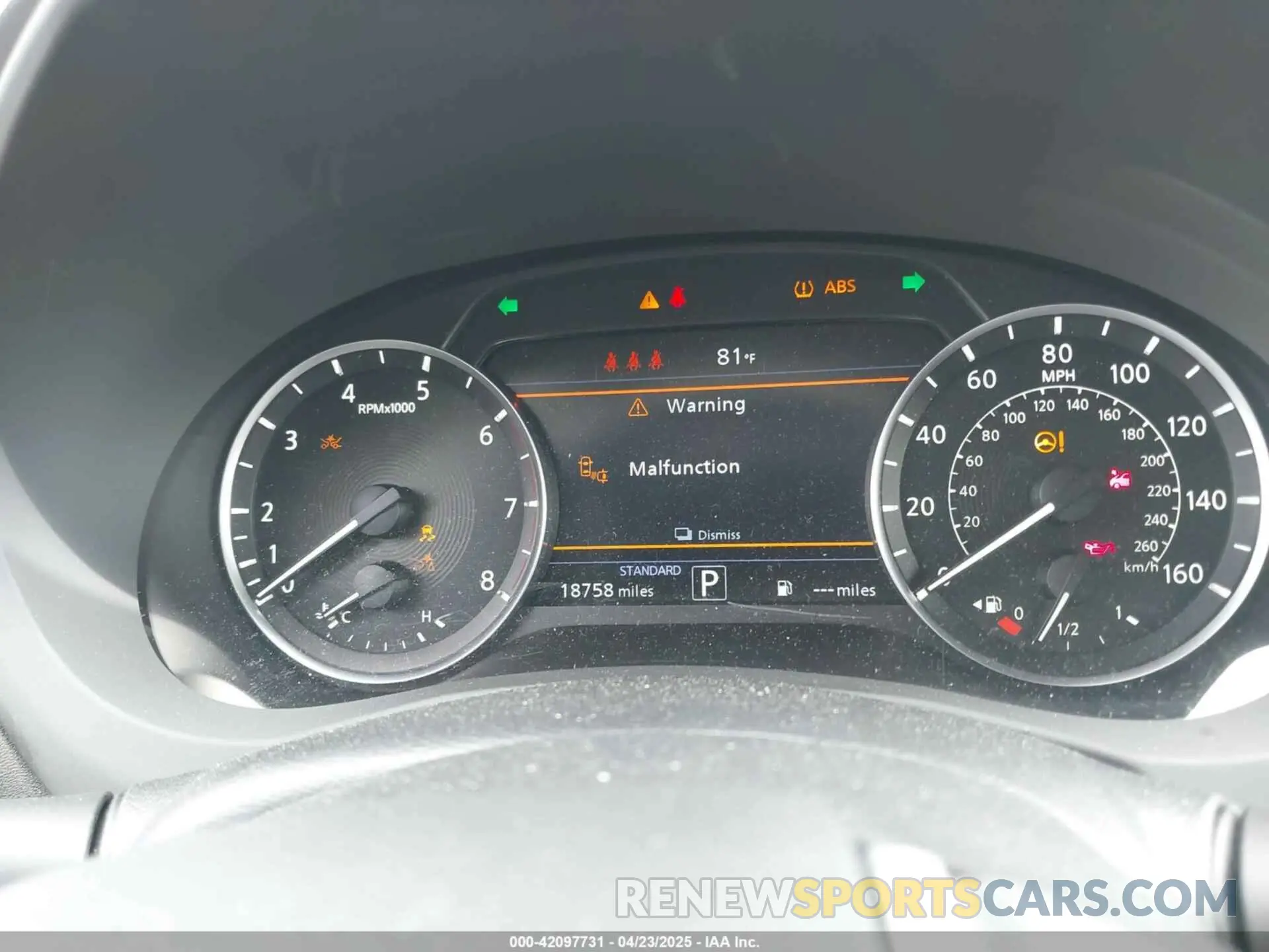 7 fotografías del automóvil dañado 3PCAJ5BA7PF116022 INFINITI QX50 2023