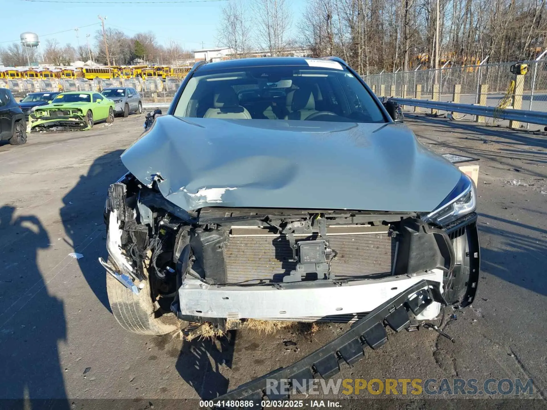 12 fotografías del automóvil dañado 3PCAJ5BA9PF109749 INFINITI QX50 2023