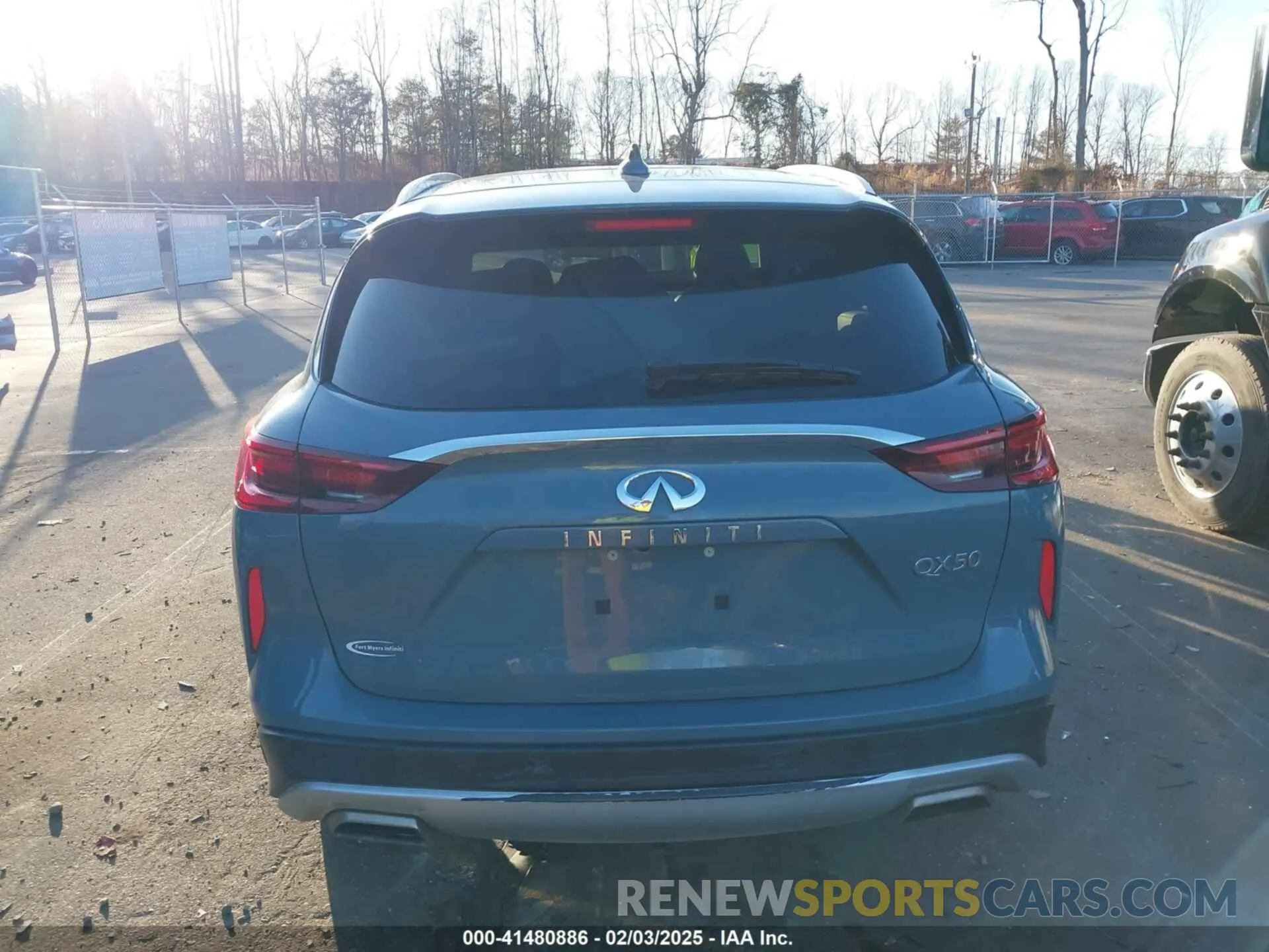 16 fotografías del automóvil dañado 3PCAJ5BA9PF109749 INFINITI QX50 2023