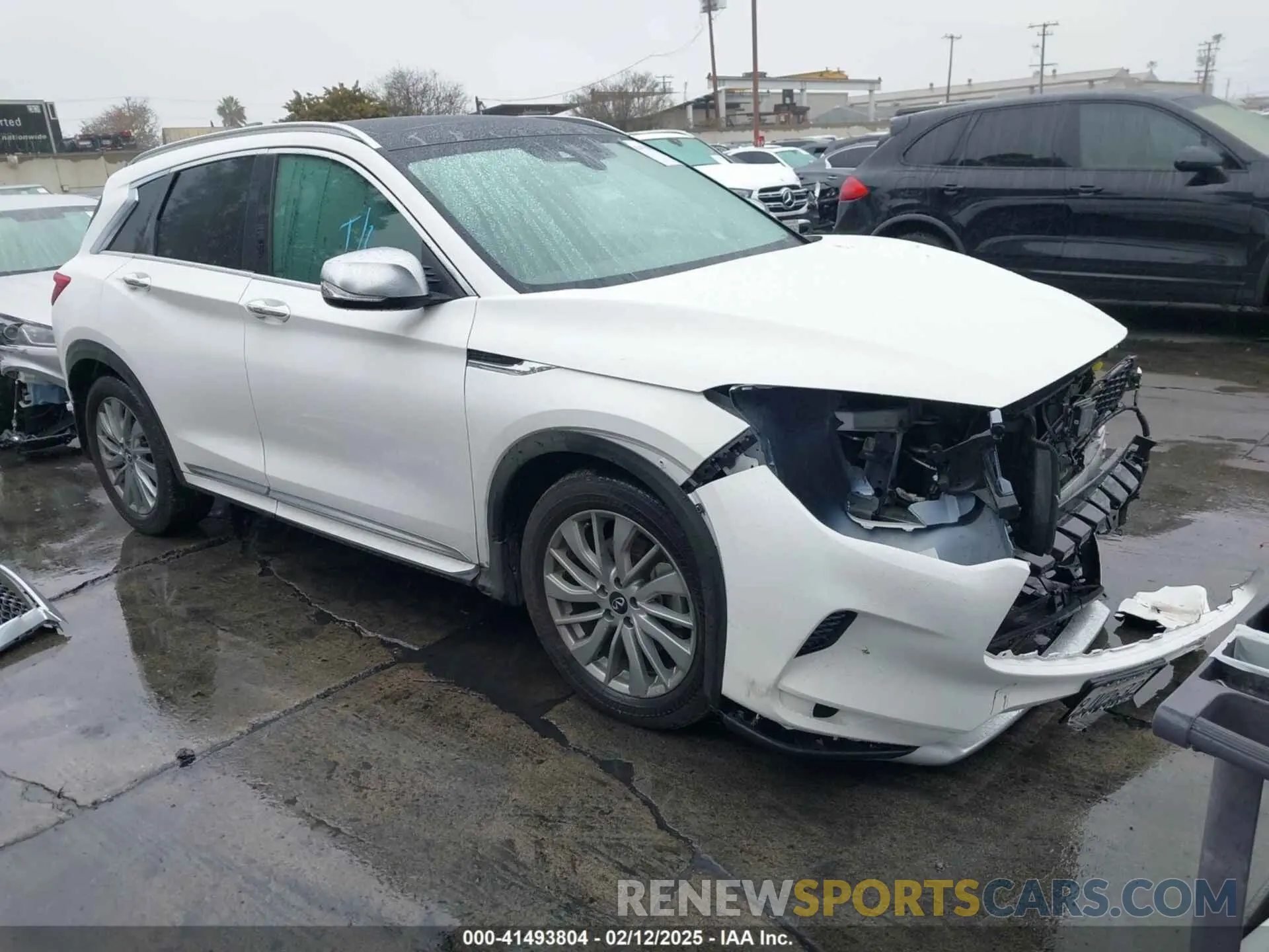 1 fotografías del automóvil dañado 3PCAJ5BB2PF123596 INFINITI QX50 2023