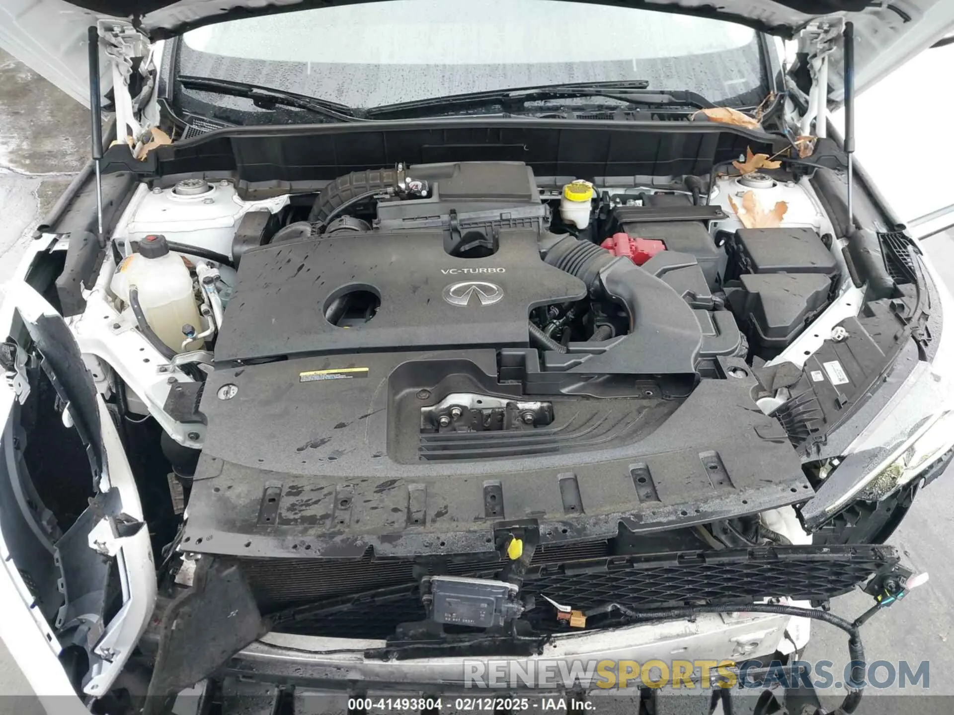 10 fotografías del automóvil dañado 3PCAJ5BB2PF123596 INFINITI QX50 2023