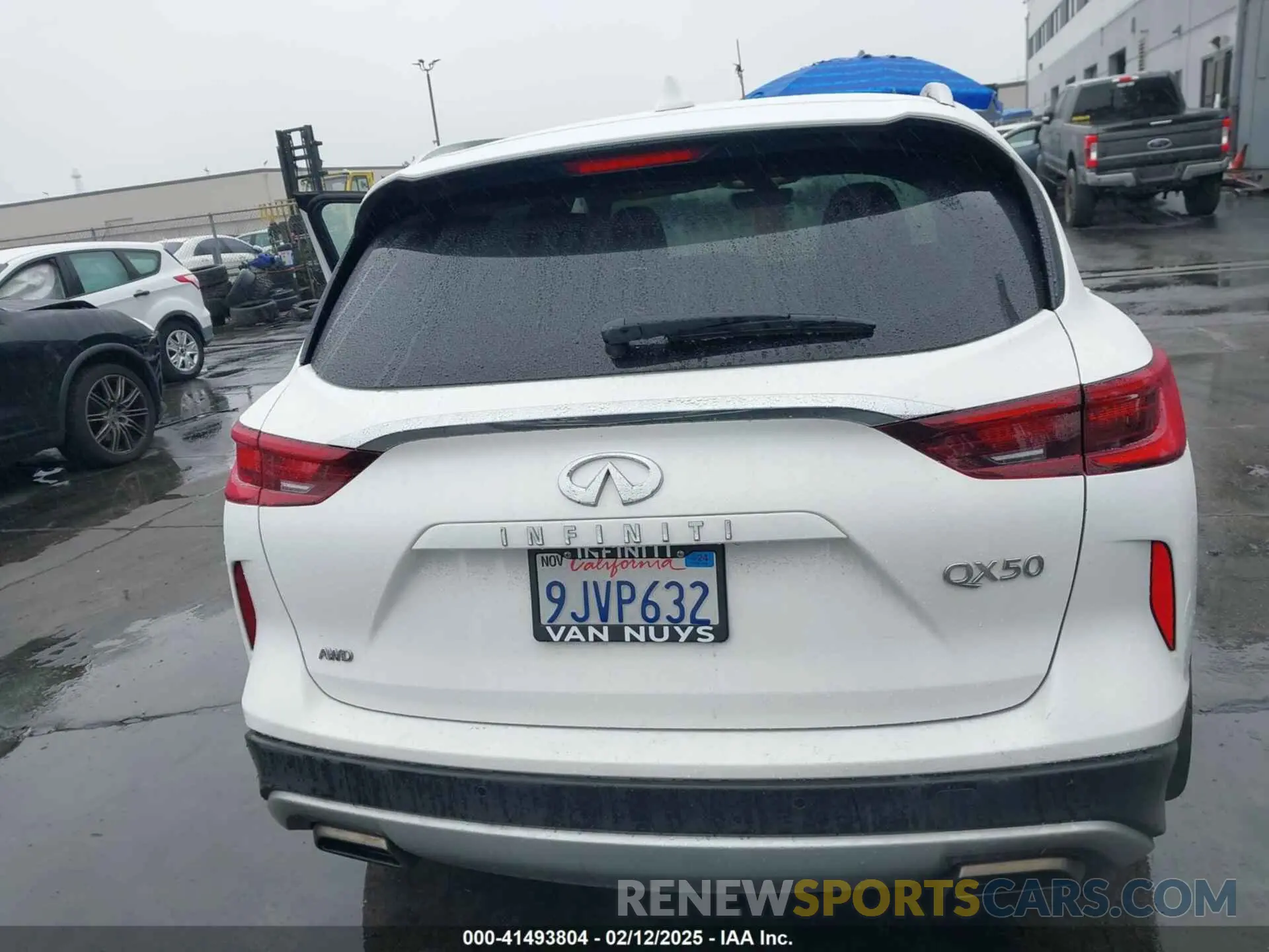 17 fotografías del automóvil dañado 3PCAJ5BB2PF123596 INFINITI QX50 2023