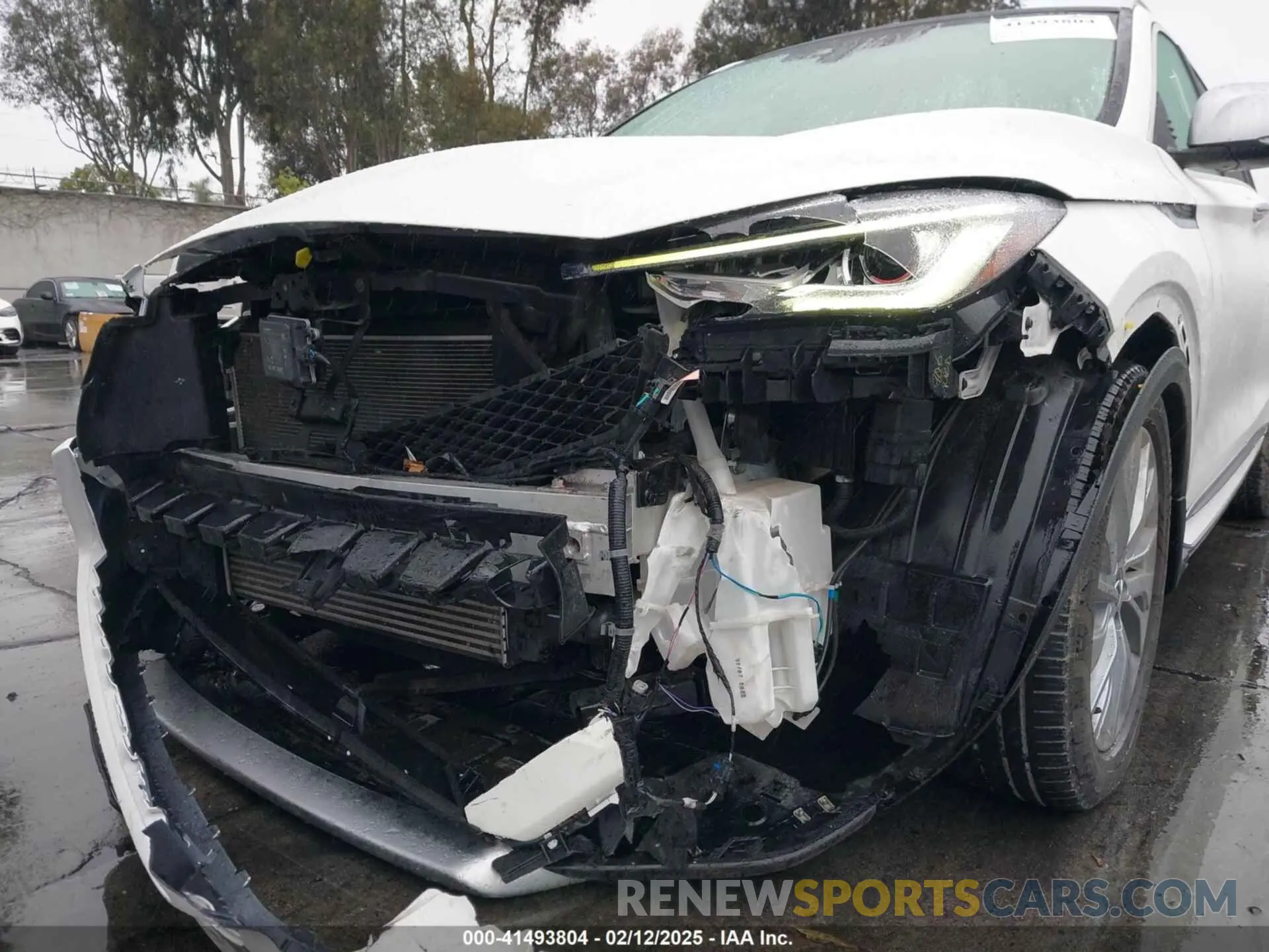 6 fotografías del automóvil dañado 3PCAJ5BB2PF123596 INFINITI QX50 2023