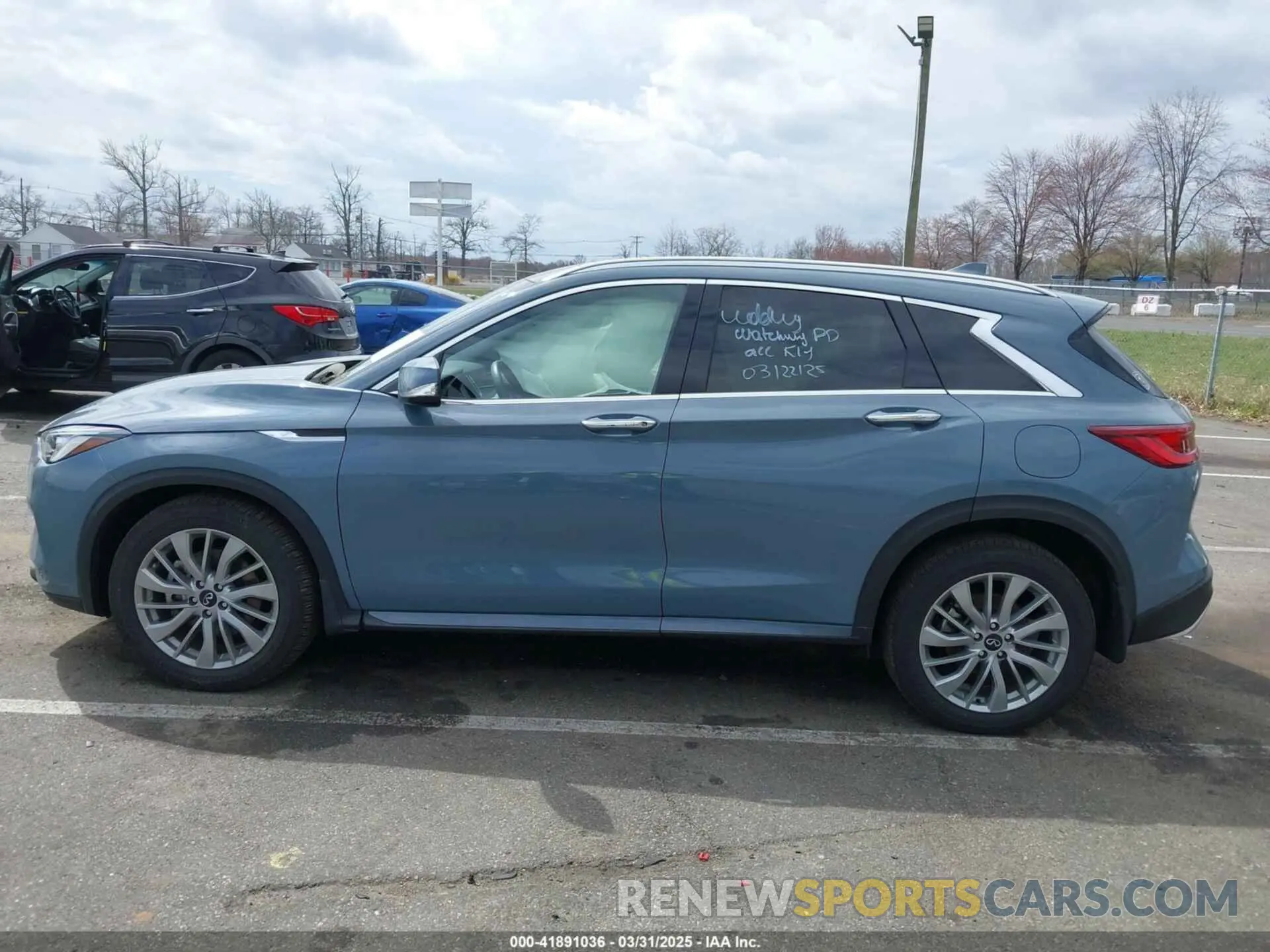 14 fotografías del automóvil dañado 3PCAJ5BB3PF104894 INFINITI QX50 2023