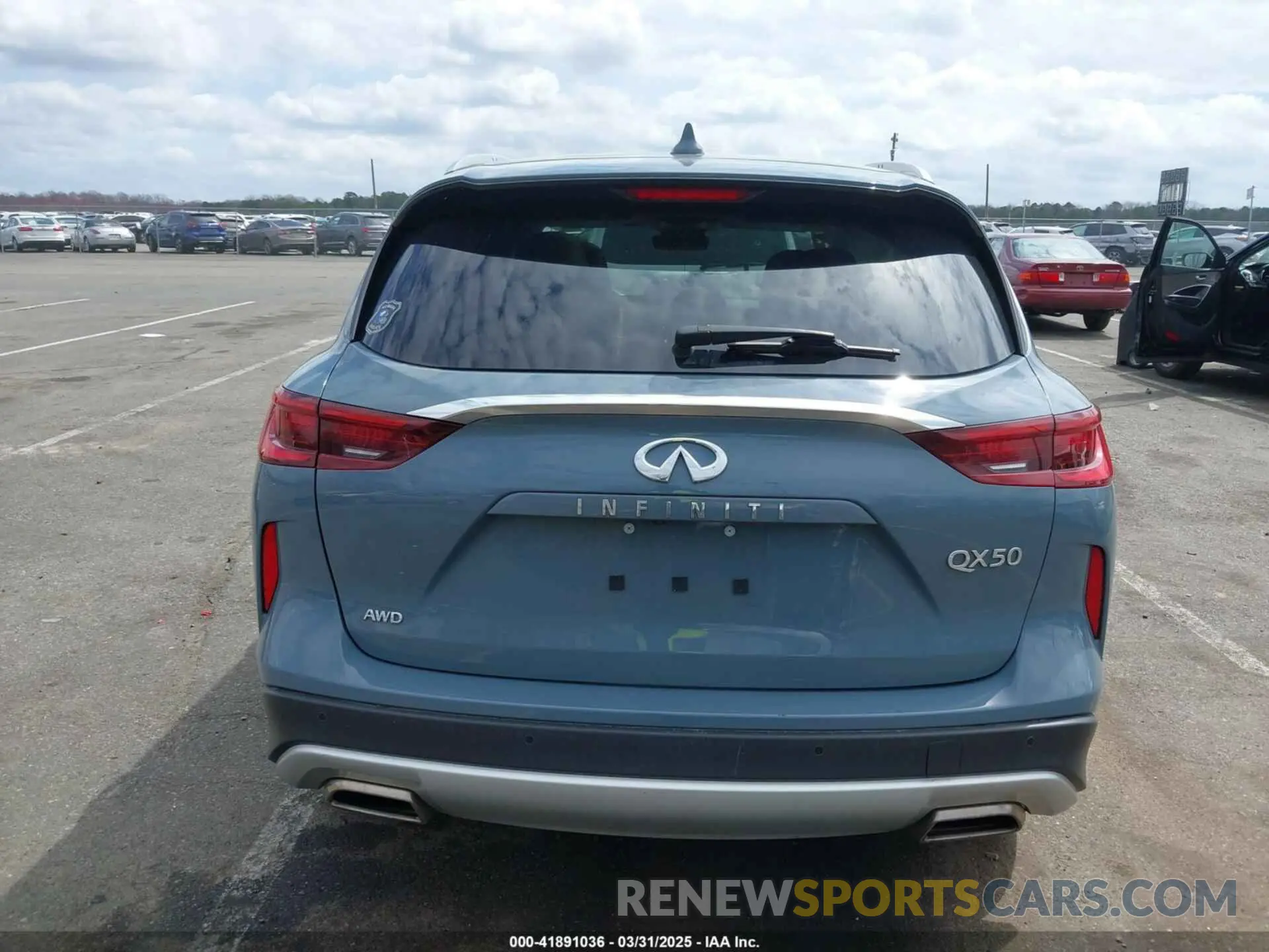 16 fotografías del automóvil dañado 3PCAJ5BB3PF104894 INFINITI QX50 2023