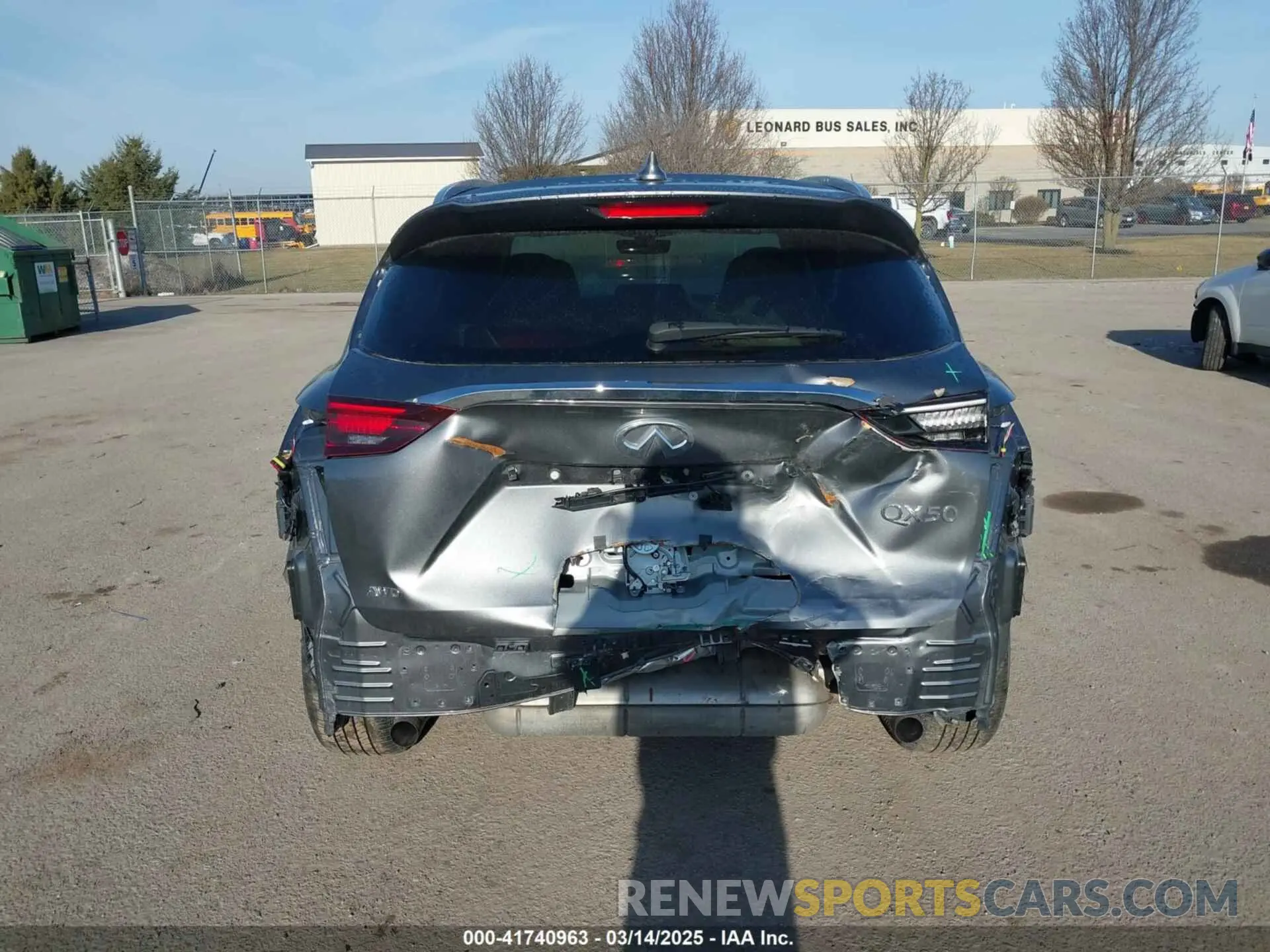 16 fotografías del automóvil dañado 3PCAJ5BB5PF116979 INFINITI QX50 2023