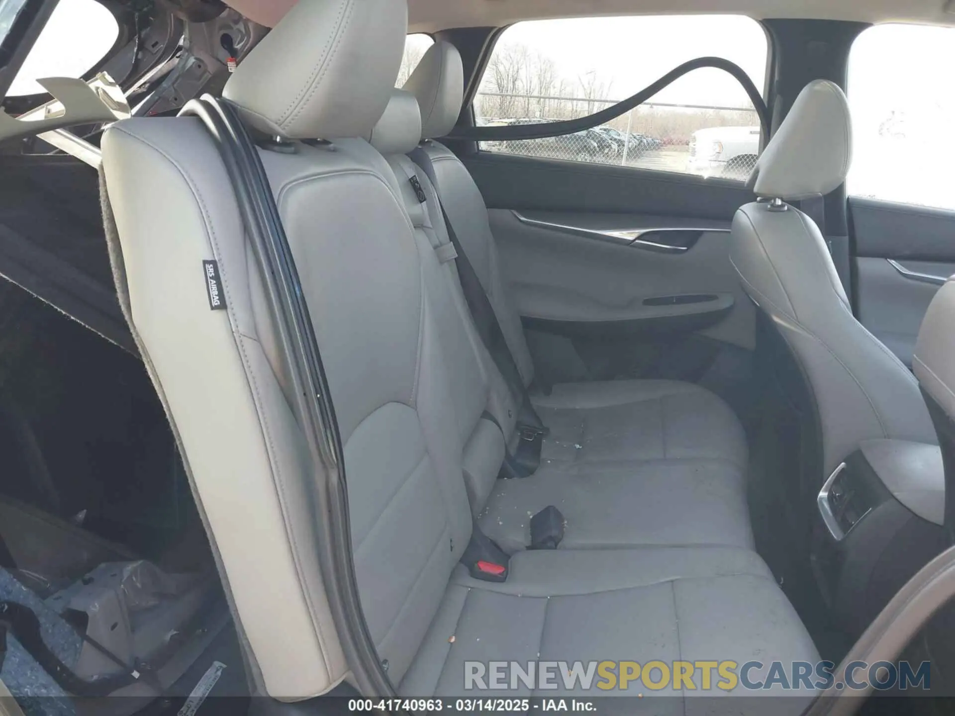 8 fotografías del automóvil dañado 3PCAJ5BB5PF116979 INFINITI QX50 2023