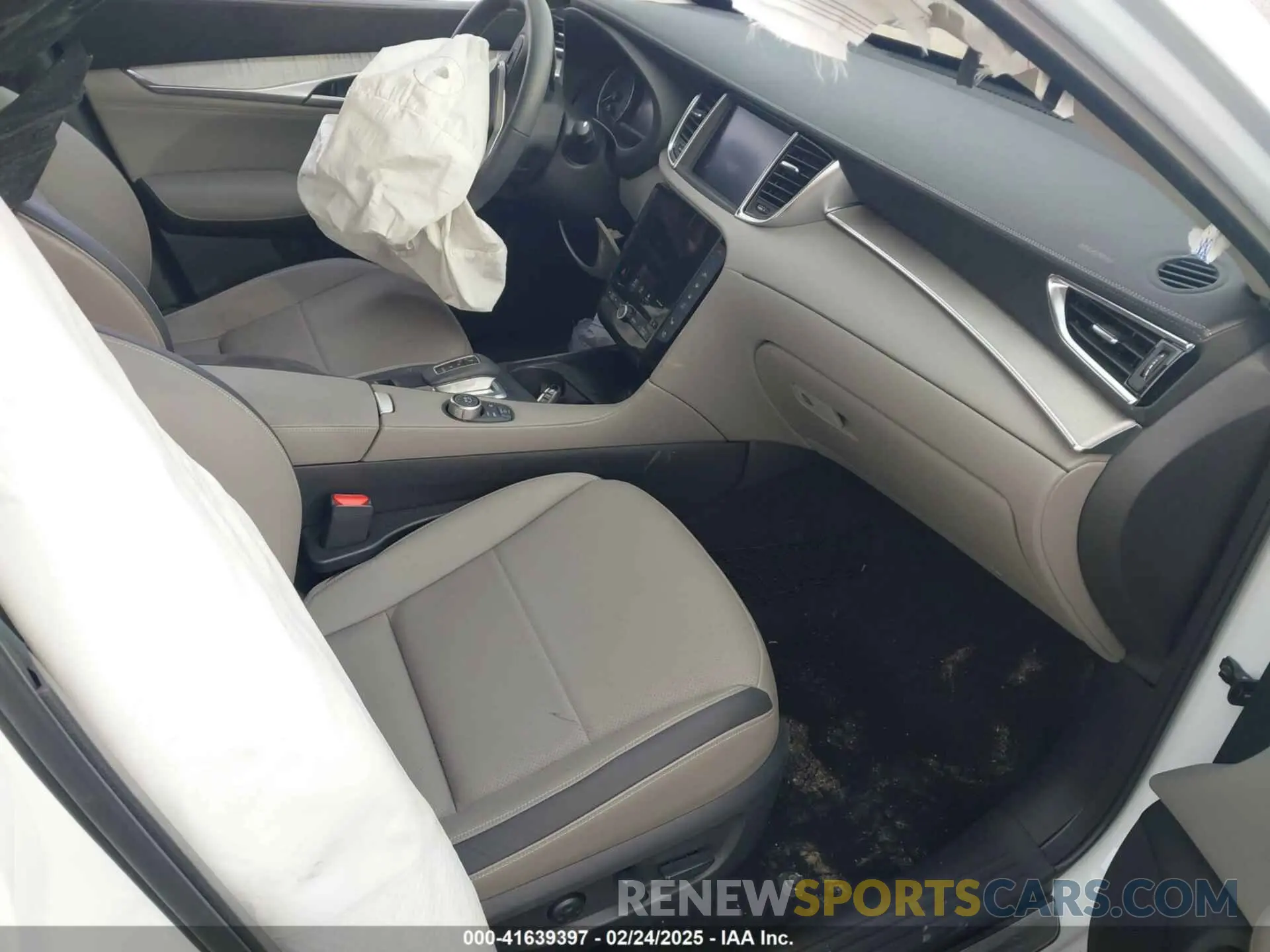 5 fotografías del automóvil dañado 3PCAJ5EB5PF123717 INFINITI QX50 2023