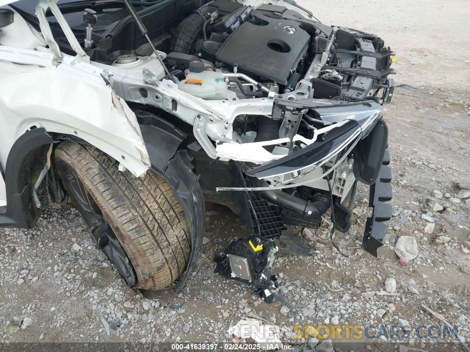 6 fotografías del automóvil dañado 3PCAJ5EB5PF123717 INFINITI QX50 2023