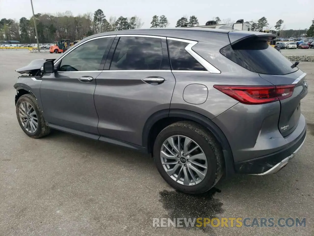 2 fotografías del automóvil dañado 3PCAJ5AA7RF109320 INFINITI QX50 2024