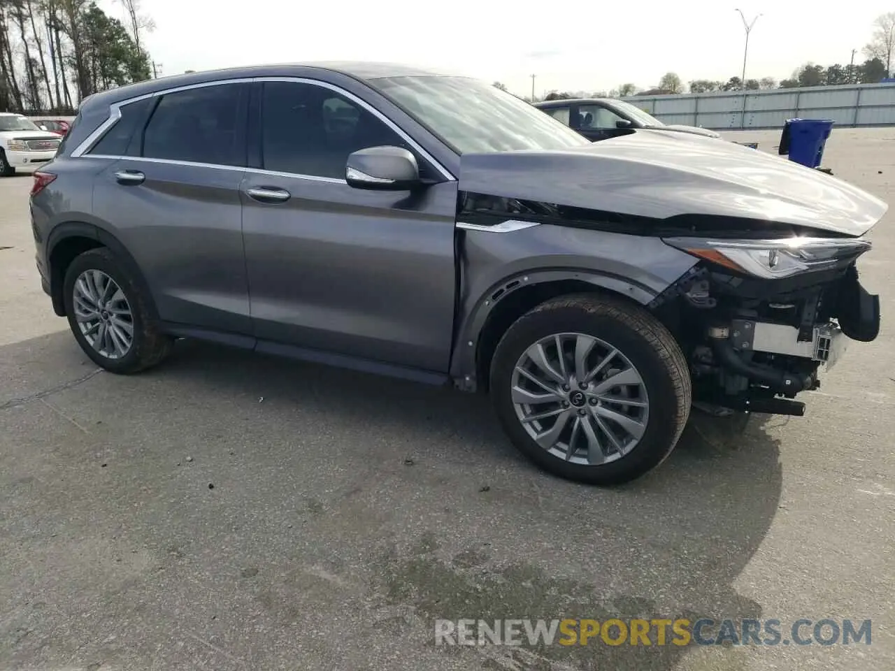 4 fotografías del automóvil dañado 3PCAJ5AA7RF109320 INFINITI QX50 2024