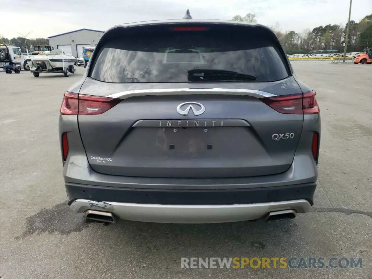 6 fotografías del automóvil dañado 3PCAJ5AA7RF109320 INFINITI QX50 2024