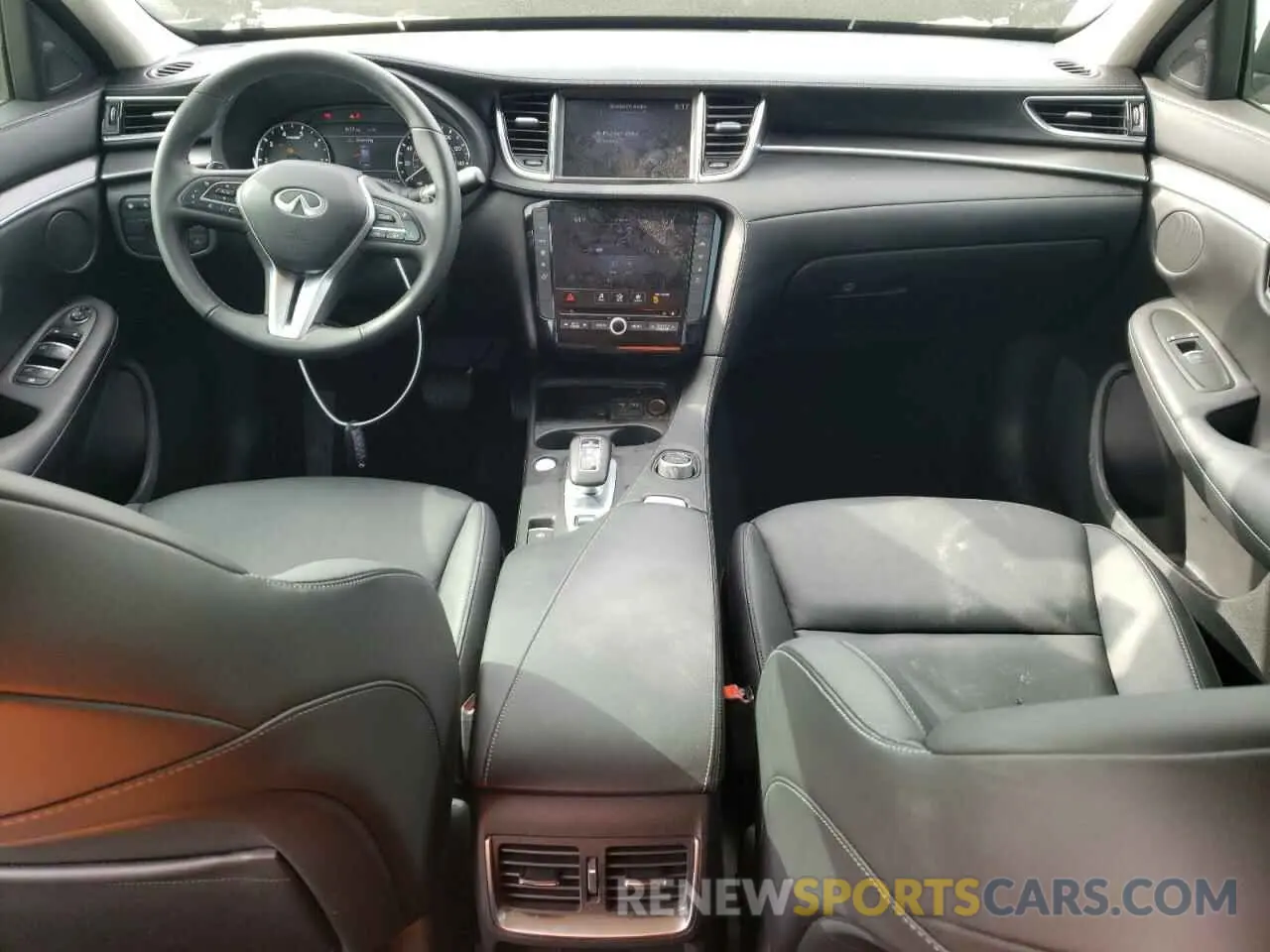 8 fotografías del automóvil dañado 3PCAJ5AA7RF109320 INFINITI QX50 2024