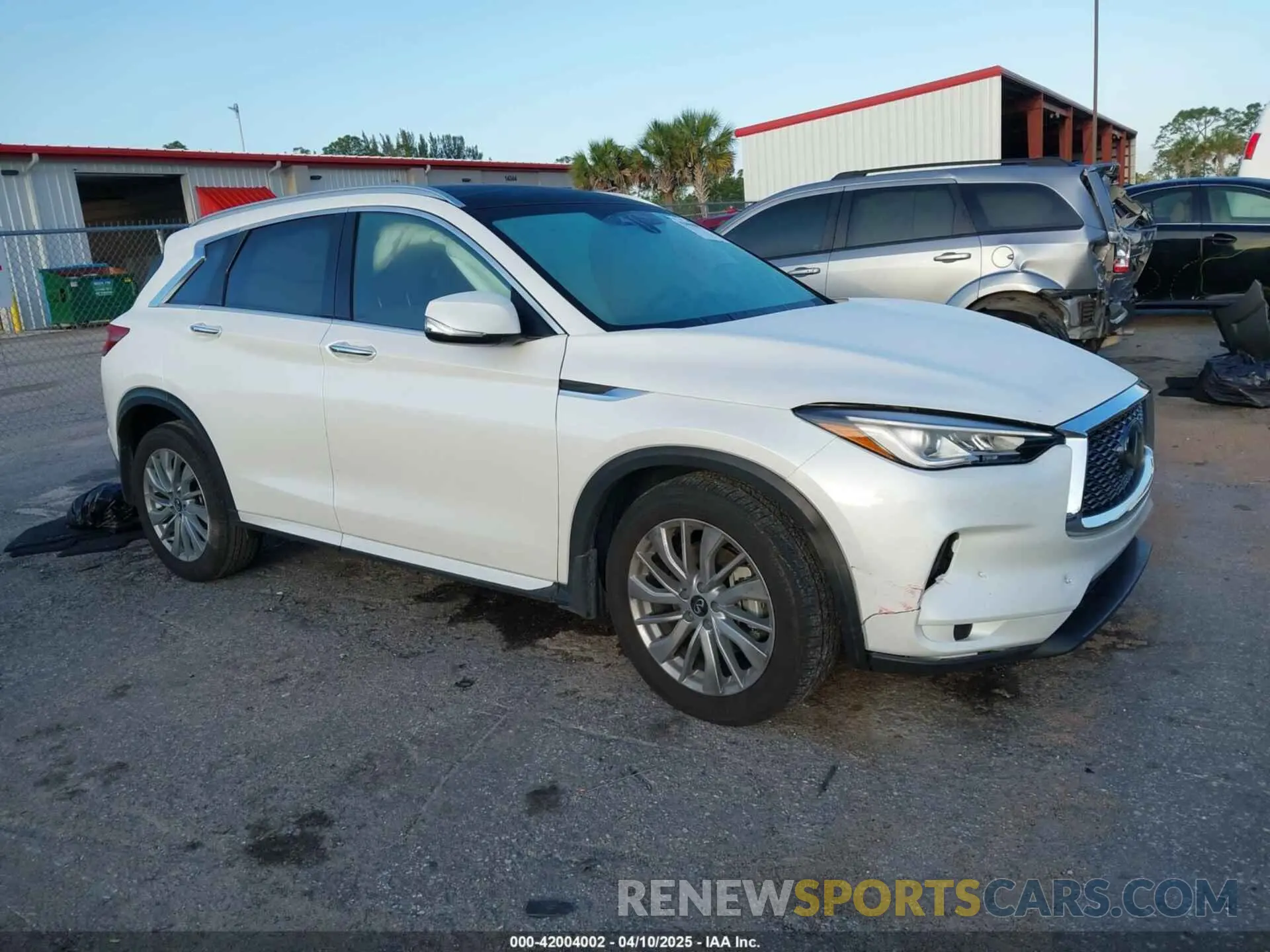 1 fotografías del automóvil dañado 3PCAJ5BA1RF108713 INFINITI QX50 2024