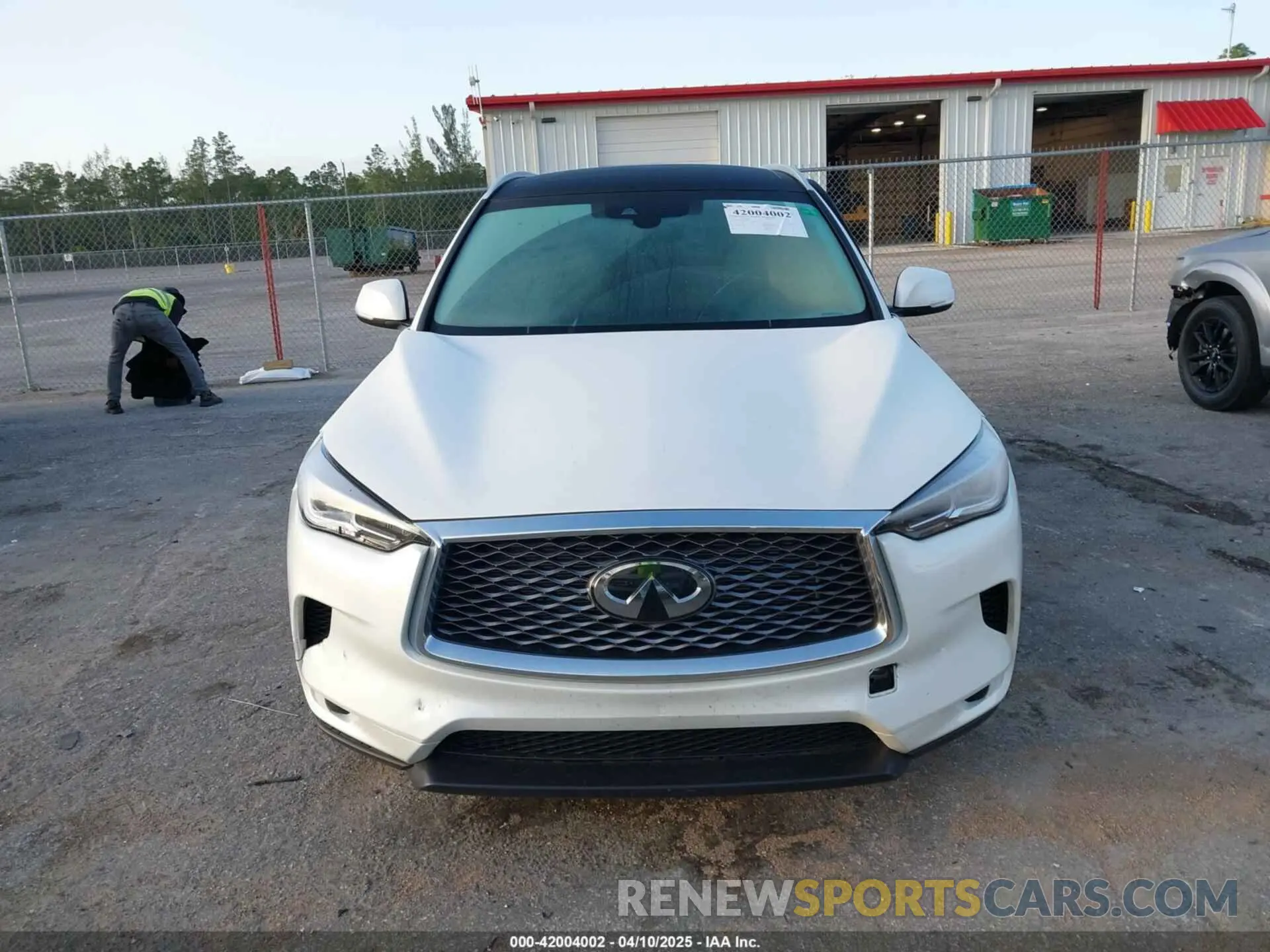 12 fotografías del automóvil dañado 3PCAJ5BA1RF108713 INFINITI QX50 2024