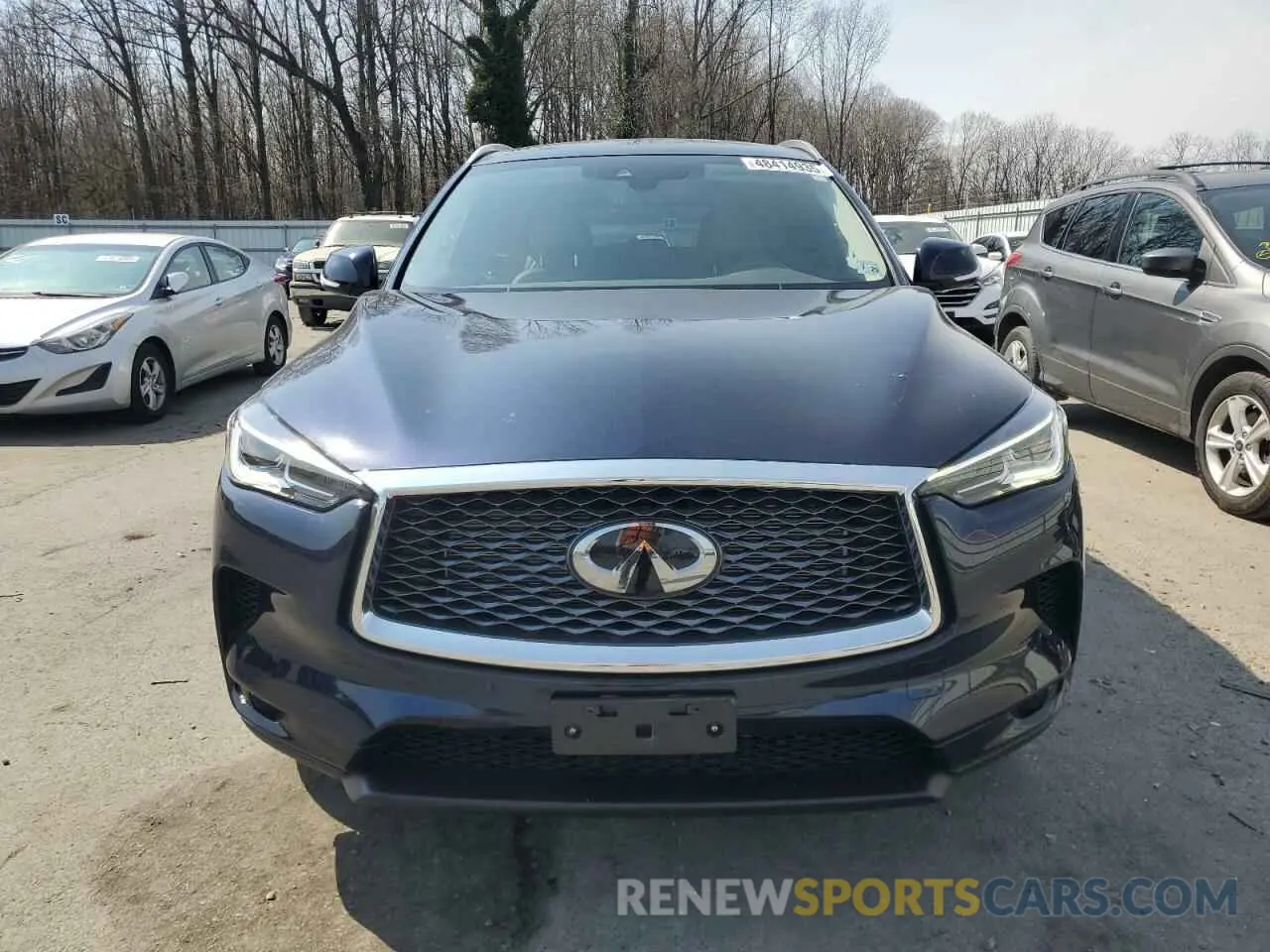 5 fotografías del automóvil dañado 3PCAJ5BB2RF114609 INFINITI QX50 2024