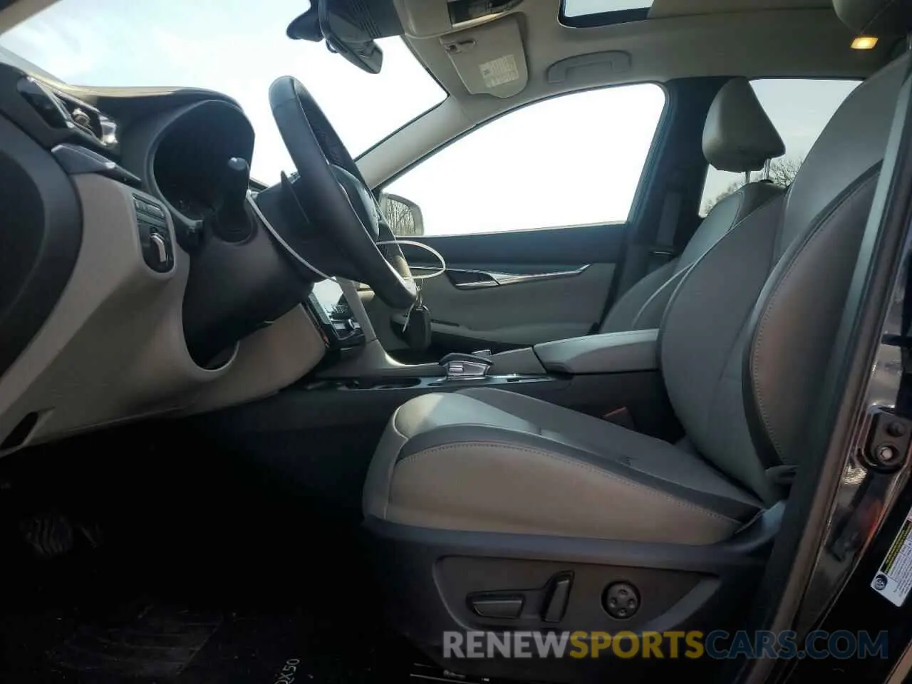 7 fotografías del automóvil dañado 3PCAJ5BB2RF114609 INFINITI QX50 2024
