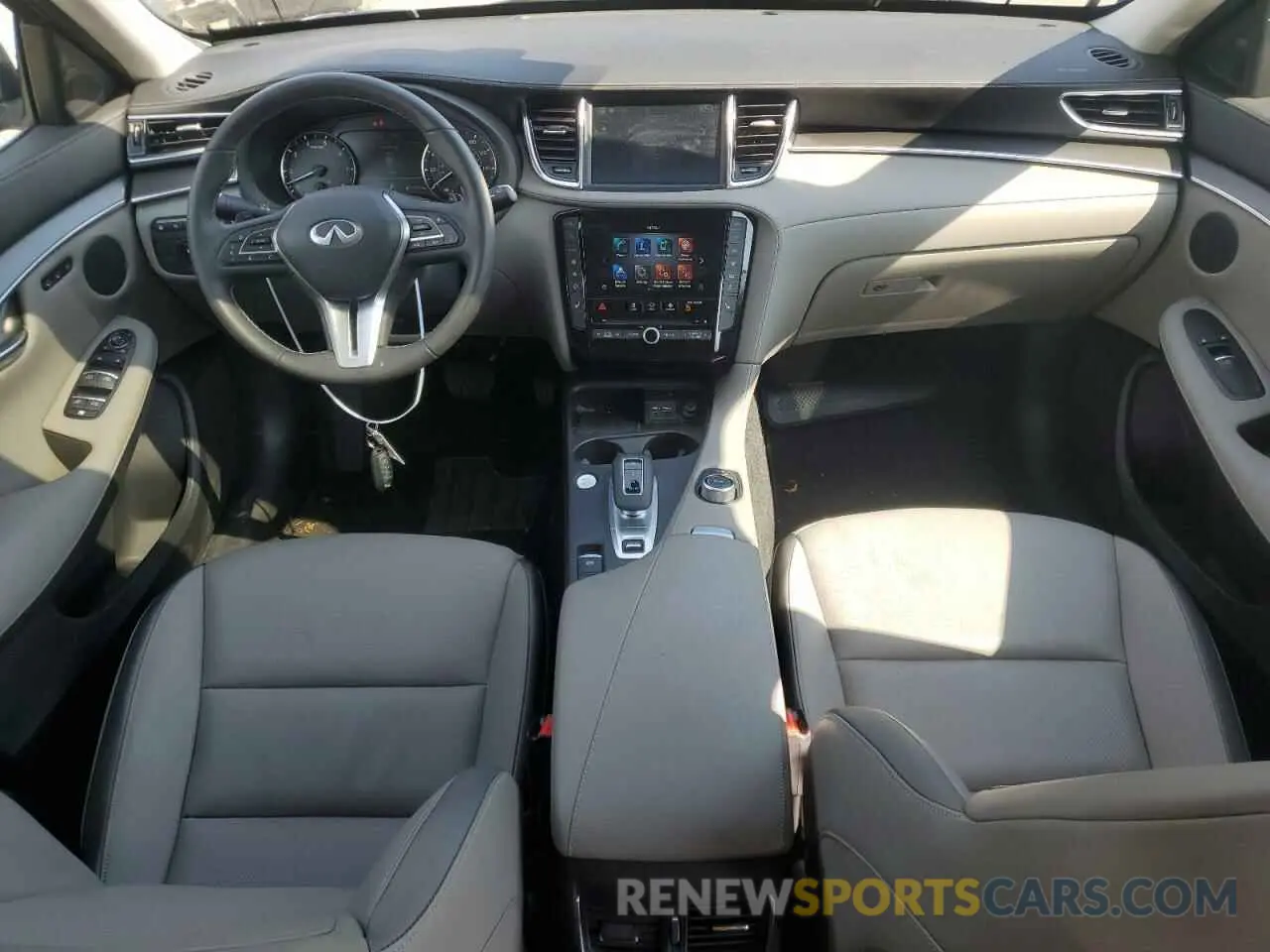 8 fotografías del automóvil dañado 3PCAJ5BB2RF114609 INFINITI QX50 2024
