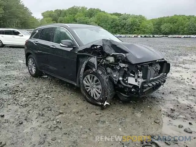 15 fotografías del automóvil dañado 3PCAJ5BB5RF105936 INFINITI QX50 2024
