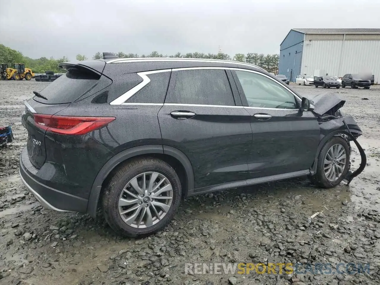 3 fotografías del automóvil dañado 3PCAJ5BB5RF105936 INFINITI QX50 2024