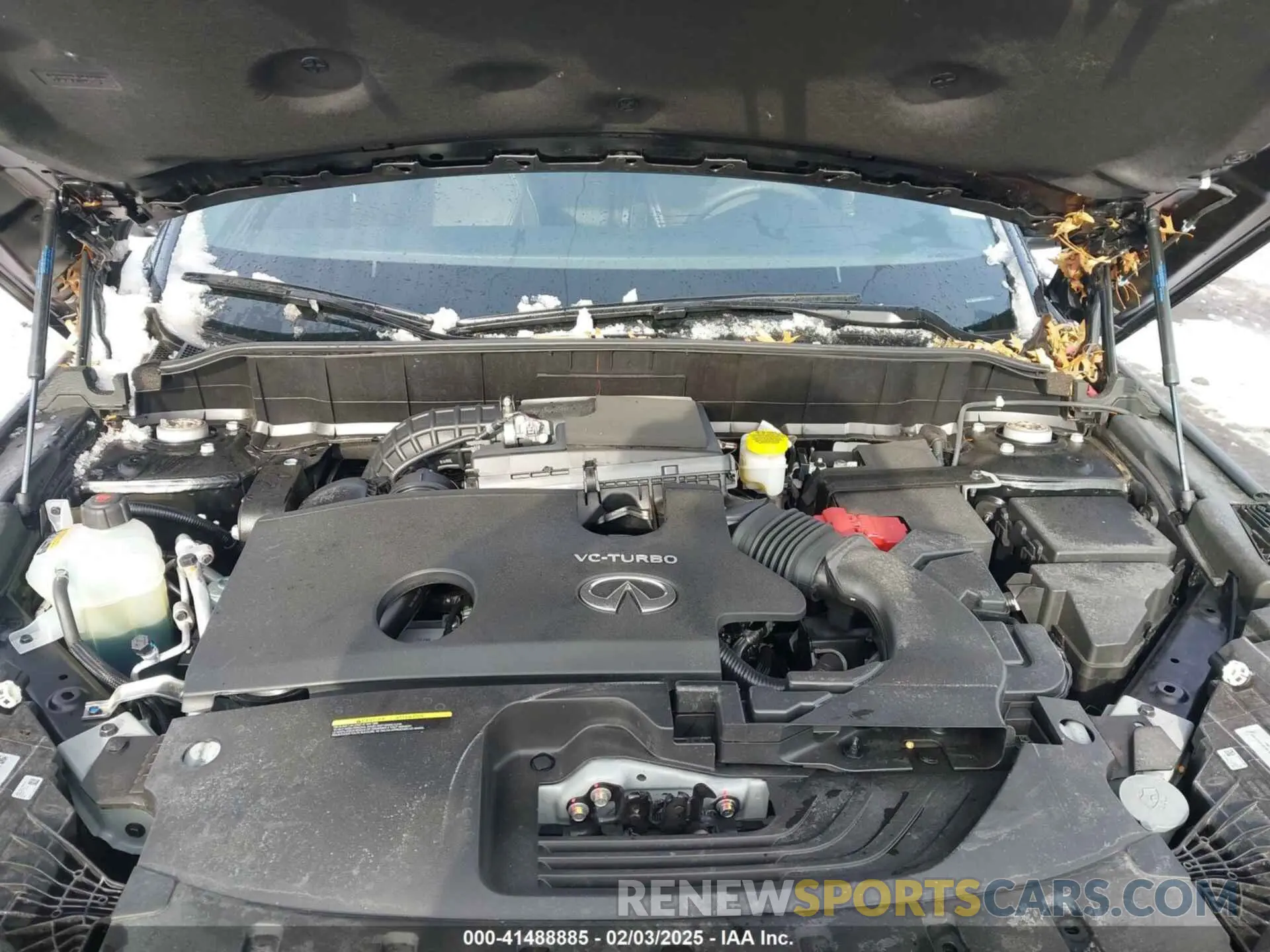 10 fotografías del automóvil dañado 3PCAJ5FB7RF101400 INFINITI QX50 2024