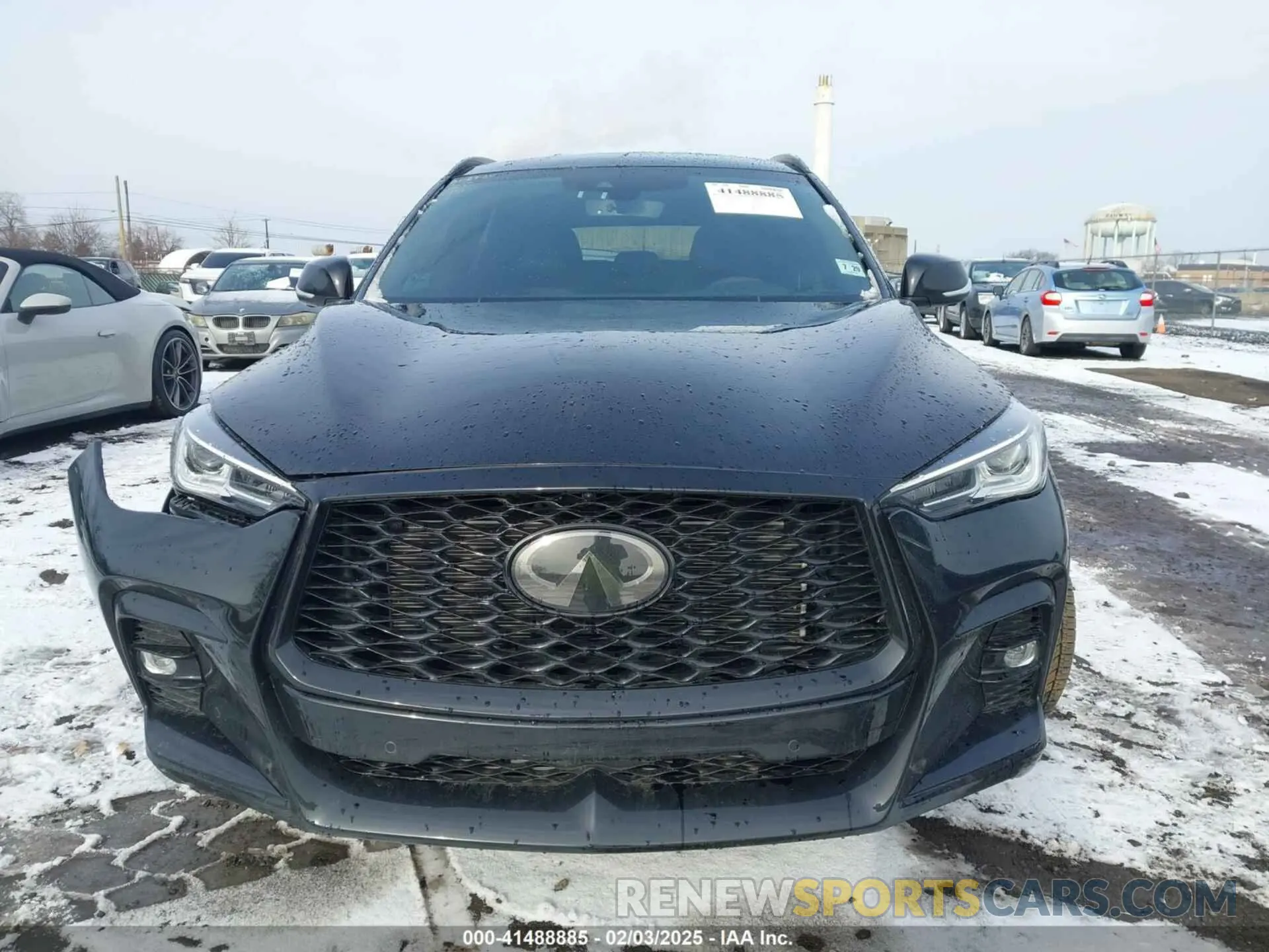11 fotografías del automóvil dañado 3PCAJ5FB7RF101400 INFINITI QX50 2024