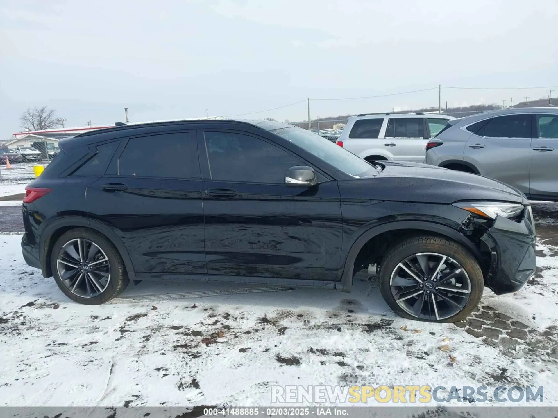 12 fotografías del automóvil dañado 3PCAJ5FB7RF101400 INFINITI QX50 2024
