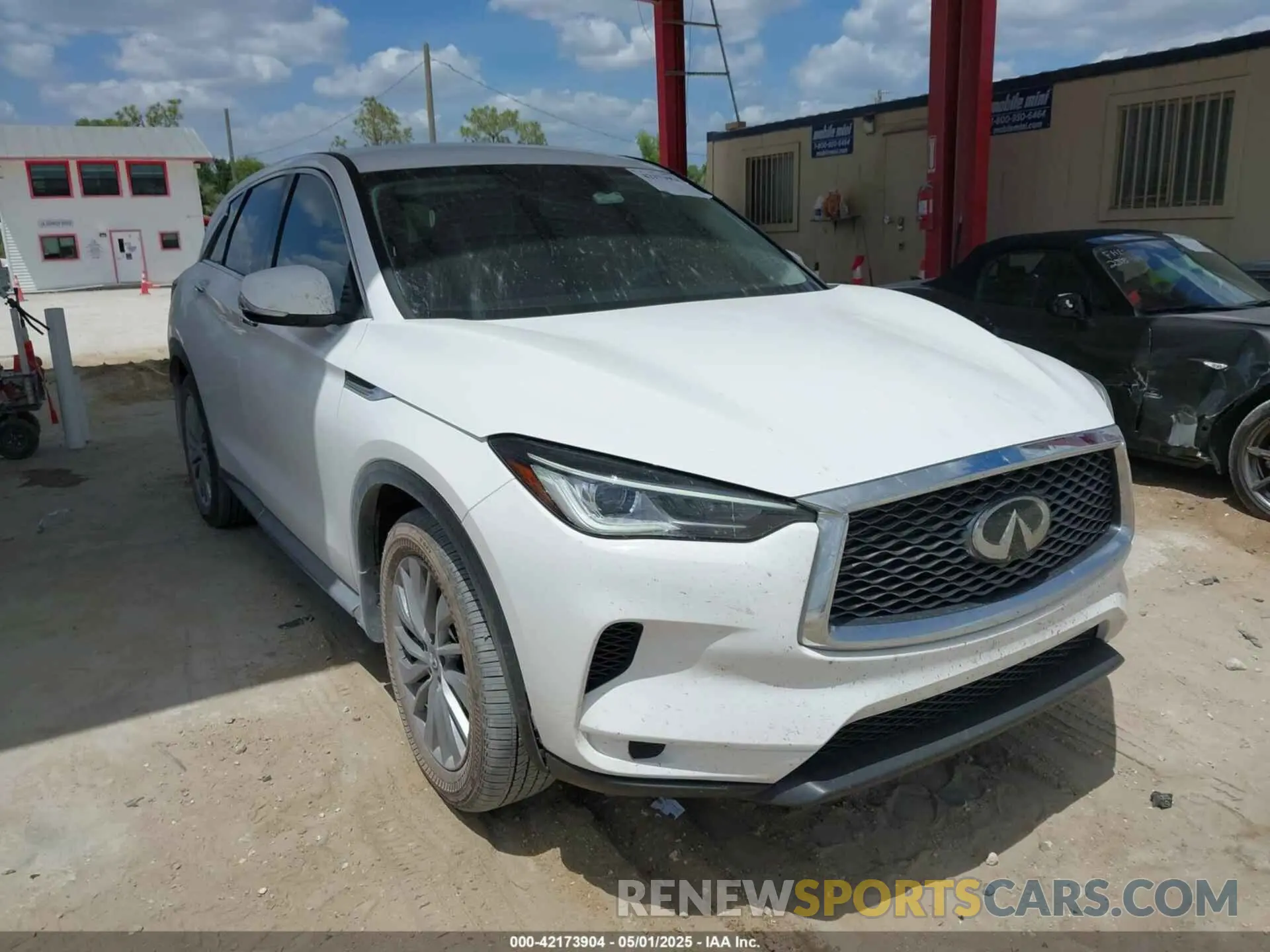1 fotografías del automóvil dañado 3PCAJ5ABXSF101596 INFINITI QX50 2025