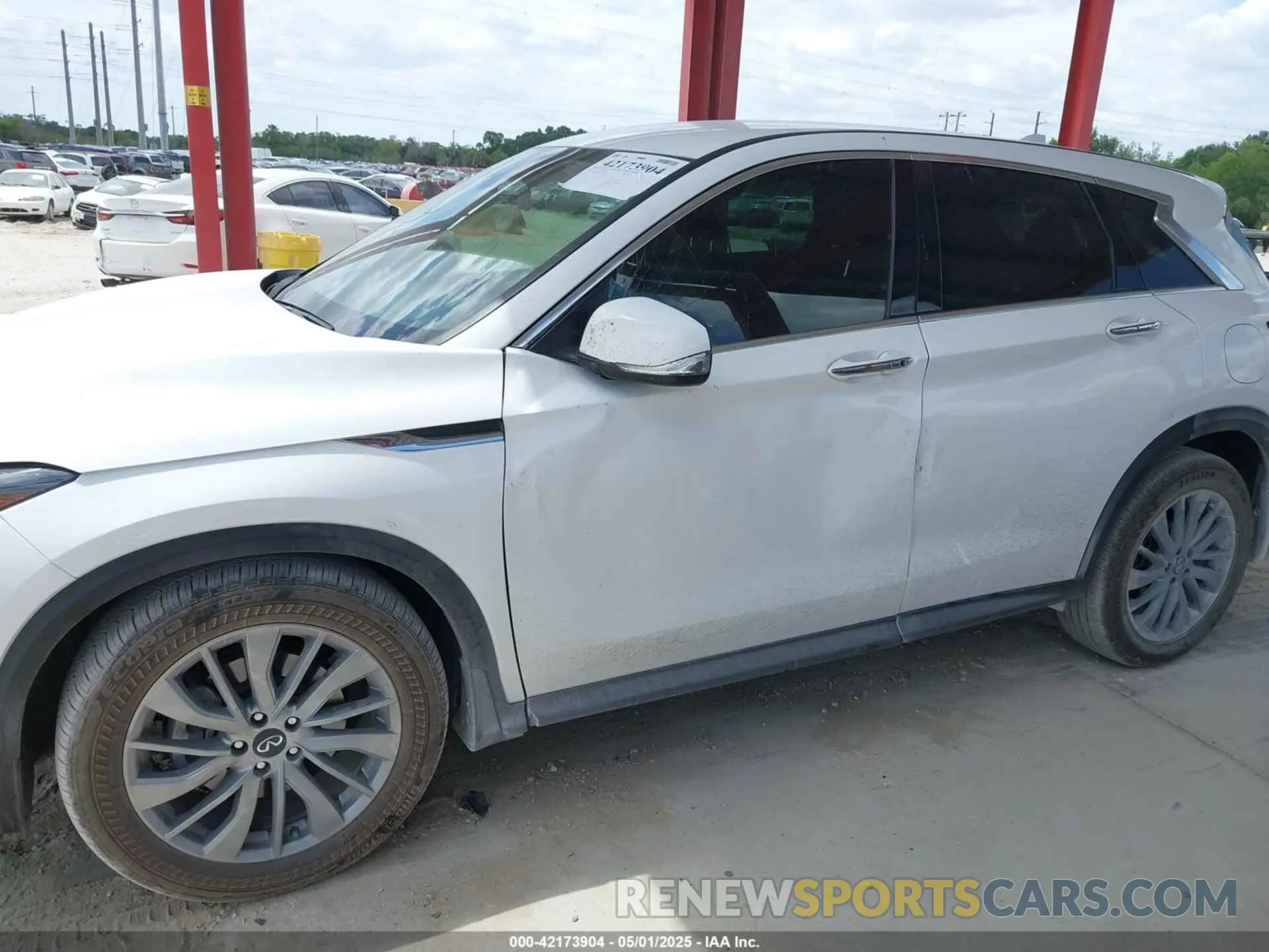 6 fotografías del automóvil dañado 3PCAJ5ABXSF101596 INFINITI QX50 2025
