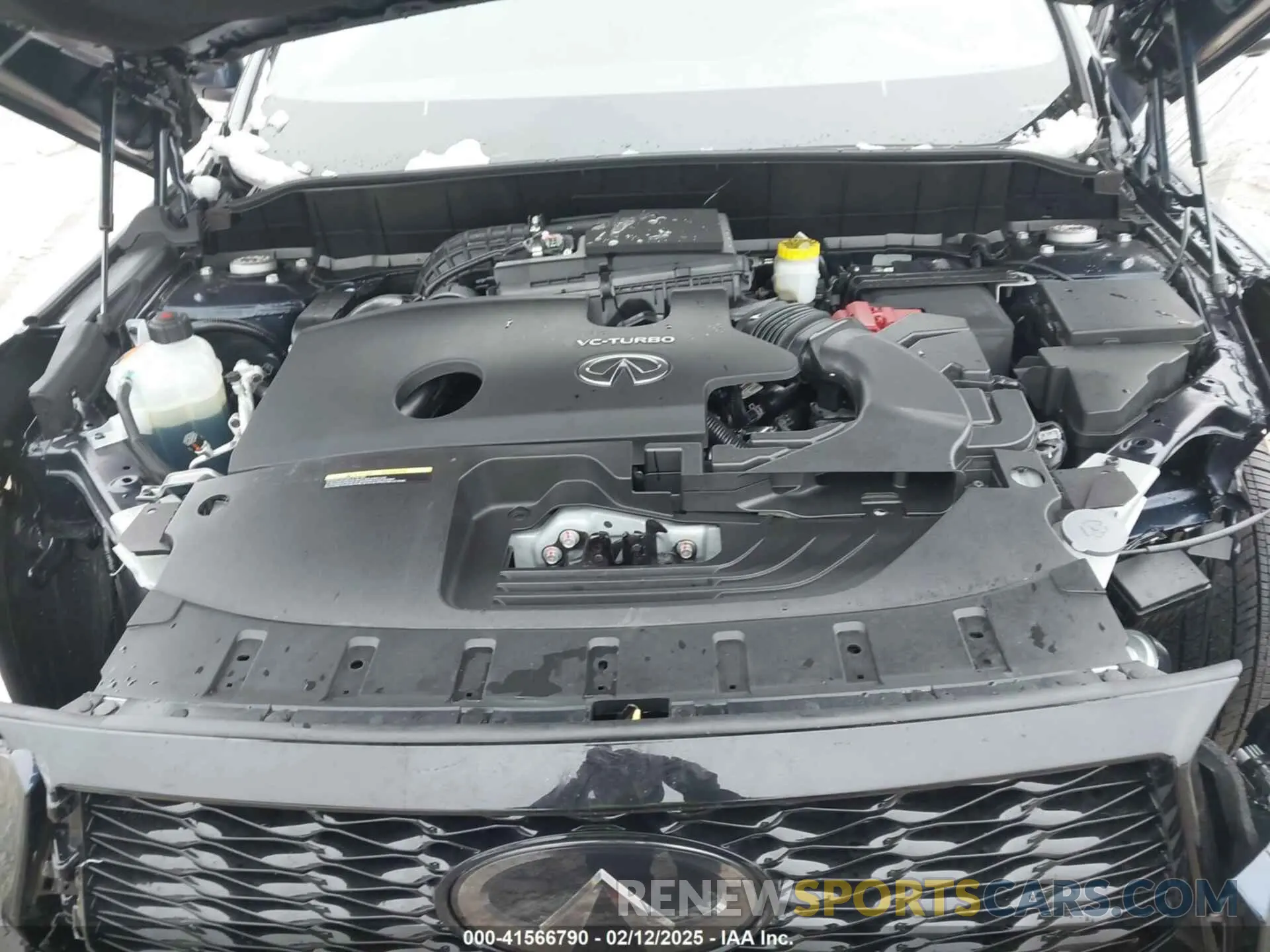 10 fotografías del automóvil dañado 3PCAJ5FB2SF103397 INFINITI QX50 2025