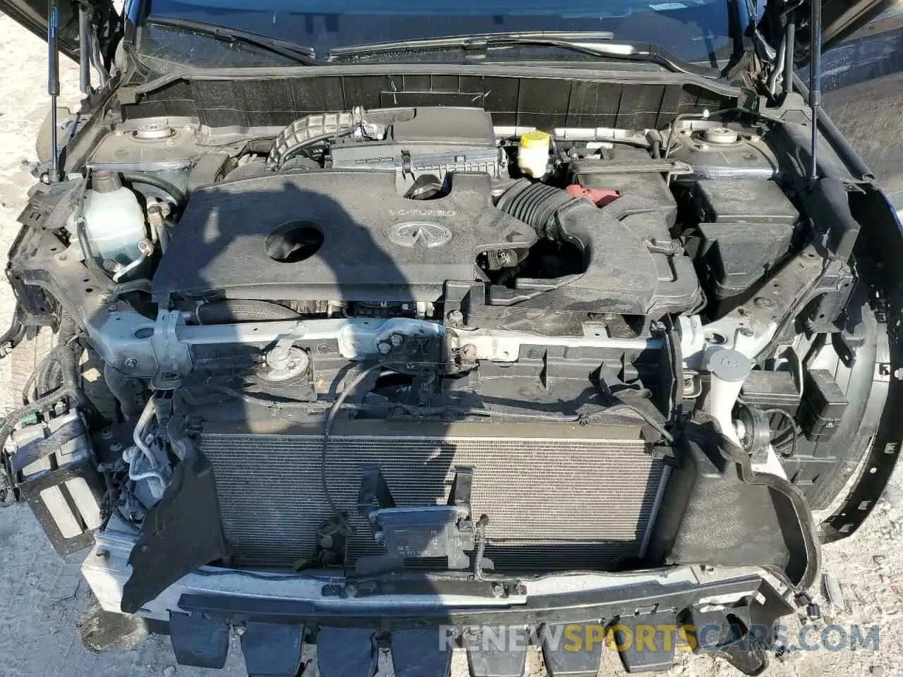 12 fotografías del automóvil dañado 3PCAJ5DB4NF120984 INFINITI QX50 AUTOG 2022