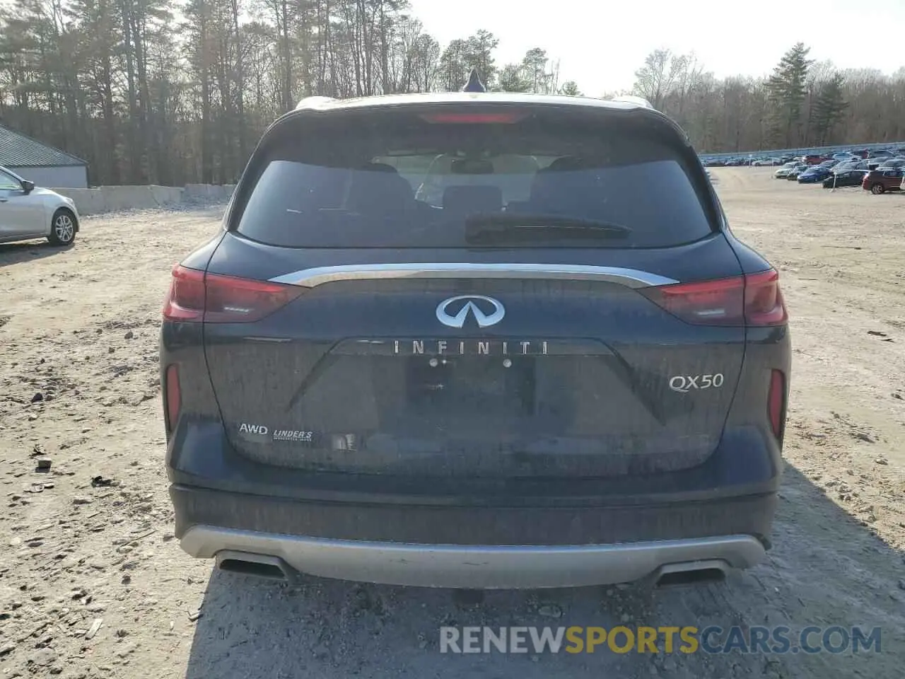 6 fotografías del automóvil dañado 3PCAJ5DB4NF120984 INFINITI QX50 AUTOG 2022