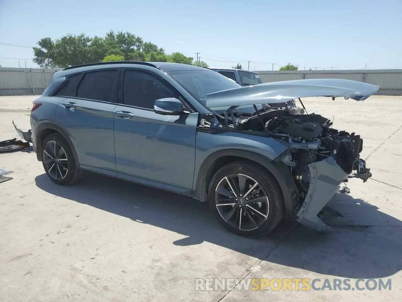 4 fotografías del automóvil dañado 3PCAJ5FA2PF111322 INFINITI QX50 SPORT 2023