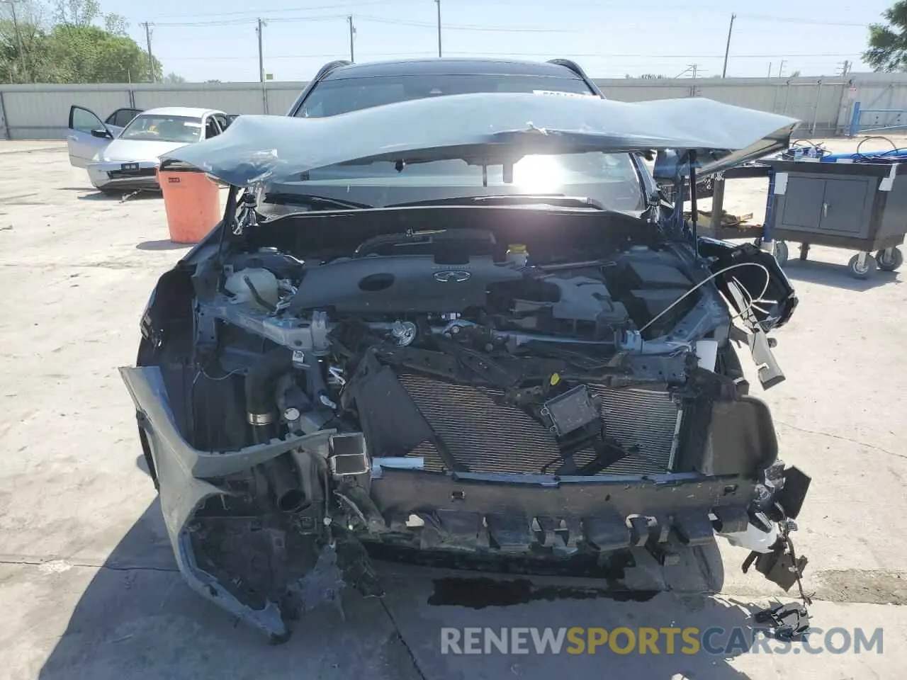 5 fotografías del automóvil dañado 3PCAJ5FA2PF111322 INFINITI QX50 SPORT 2023