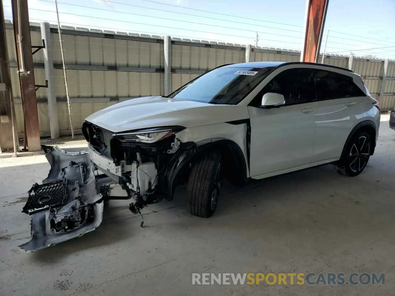 1 fotografías del automóvil dañado 3PCAJ5FAXPF117708 INFINITI QX50 SPORT 2023