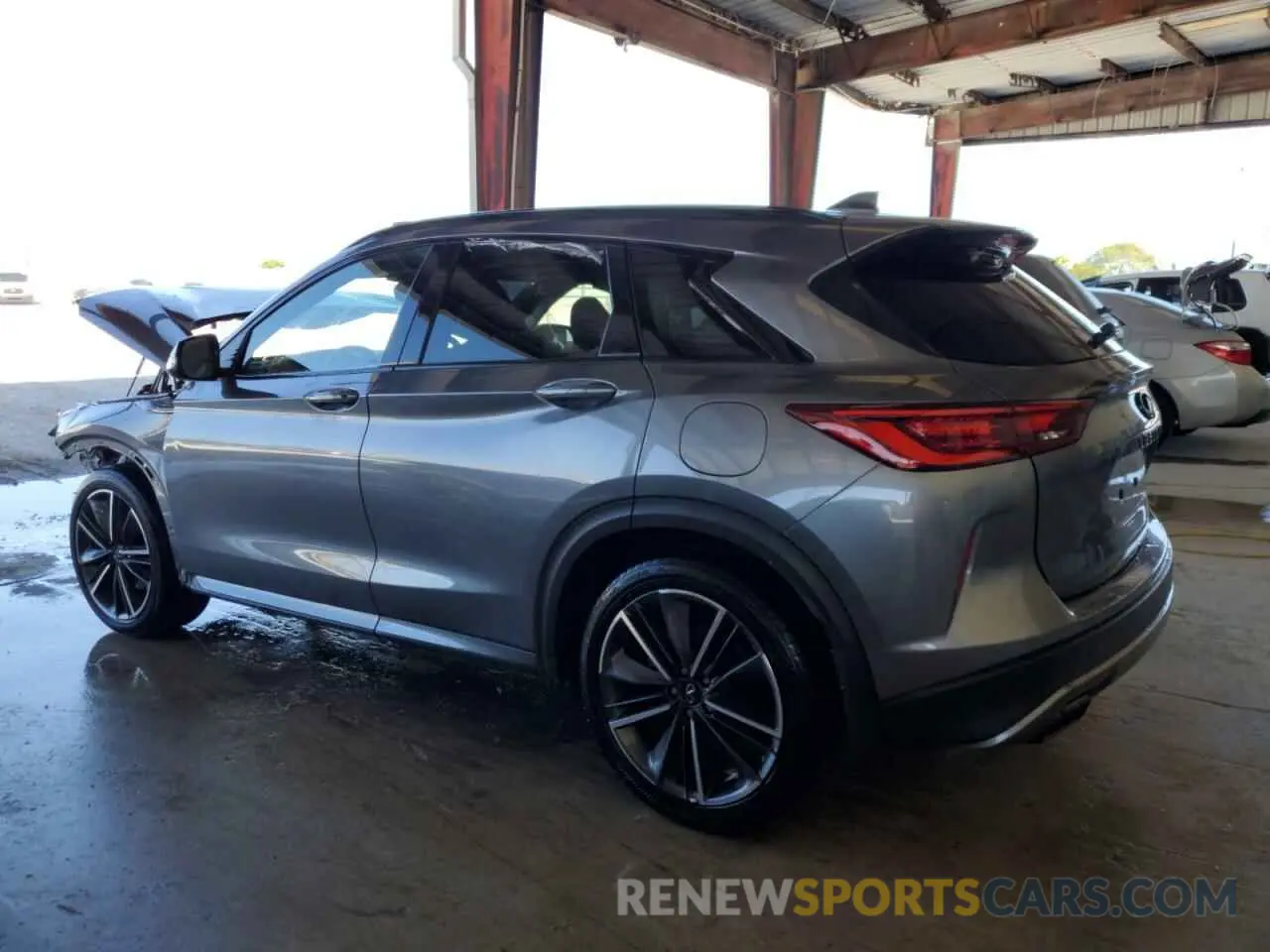 2 fotografías del automóvil dañado 3PCAJ5FA1RF109371 INFINITI QX50 SPORT 2024