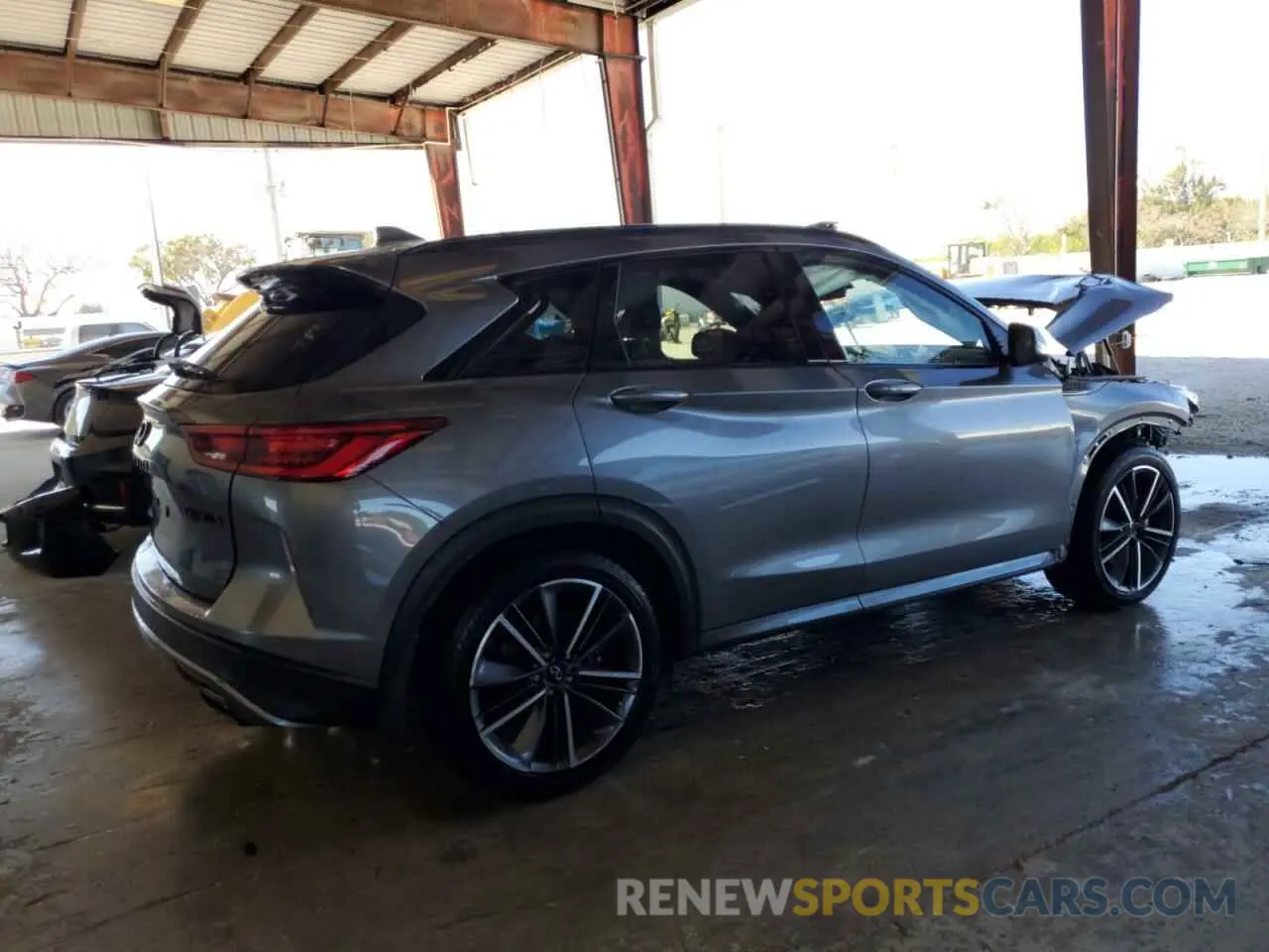 3 fotografías del automóvil dañado 3PCAJ5FA1RF109371 INFINITI QX50 SPORT 2024