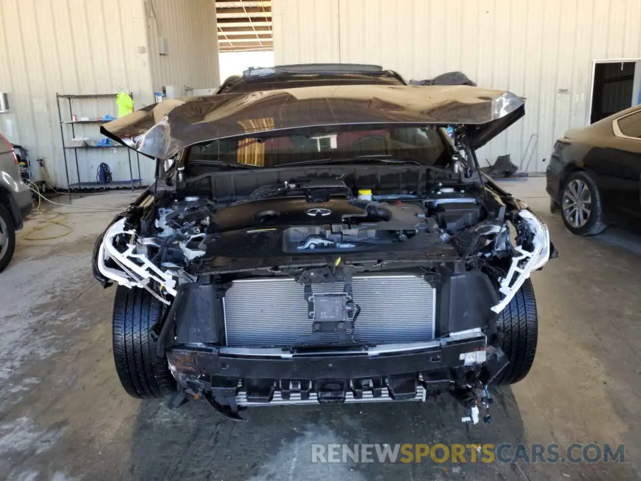5 fotografías del automóvil dañado 3PCAJ5FA1RF109371 INFINITI QX50 SPORT 2024