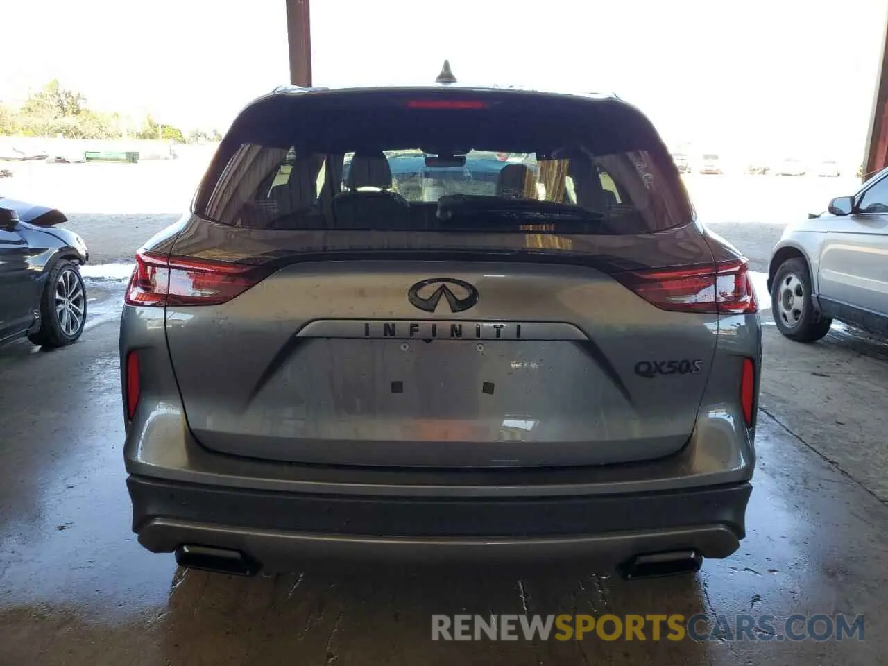 6 fotografías del automóvil dañado 3PCAJ5FA1RF109371 INFINITI QX50 SPORT 2024