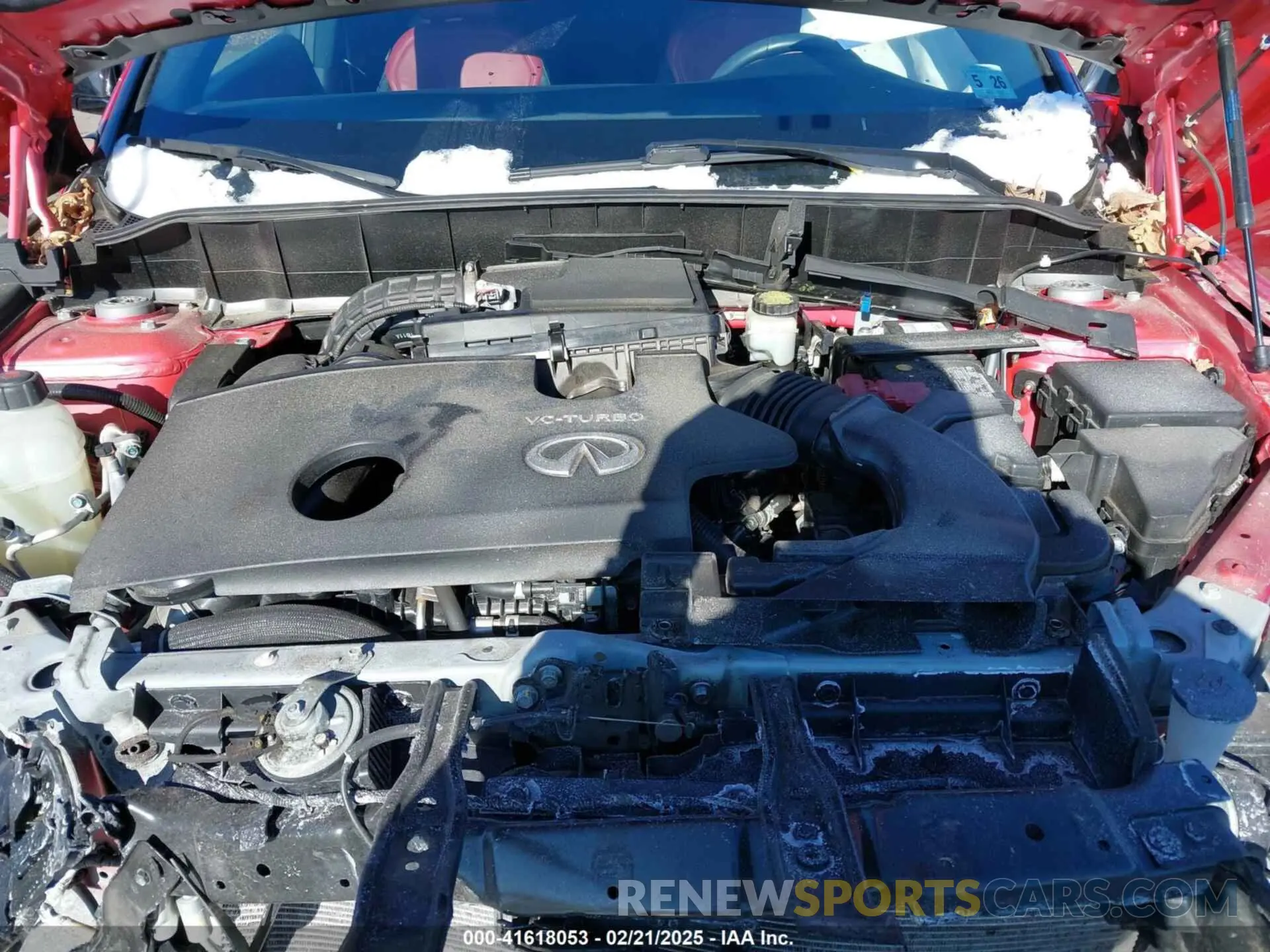 10 fotografías del automóvil dañado 3PCAJ5L33NF100025 INFINITI QX55 2022