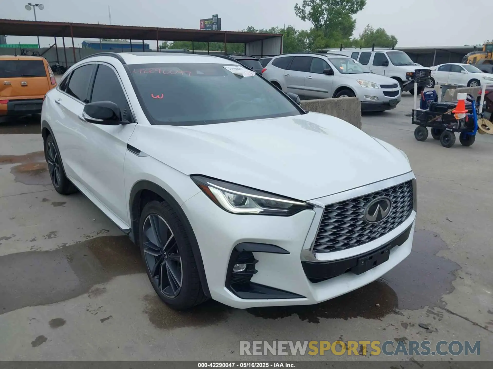 1 fotografías del automóvil dañado 3PCAJ5JR3PF115036 INFINITI QX55 2023