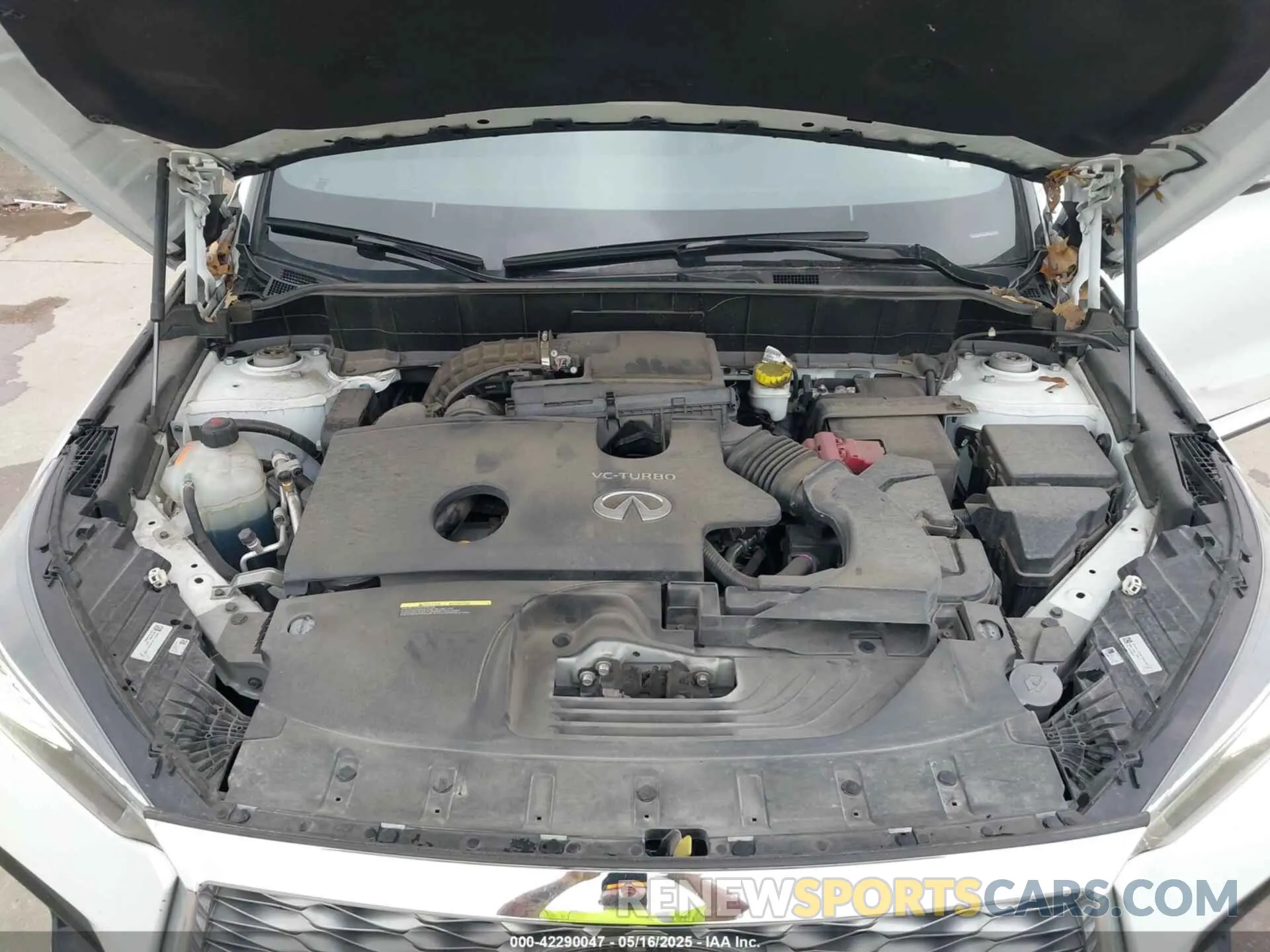 10 fotografías del automóvil dañado 3PCAJ5JR3PF115036 INFINITI QX55 2023