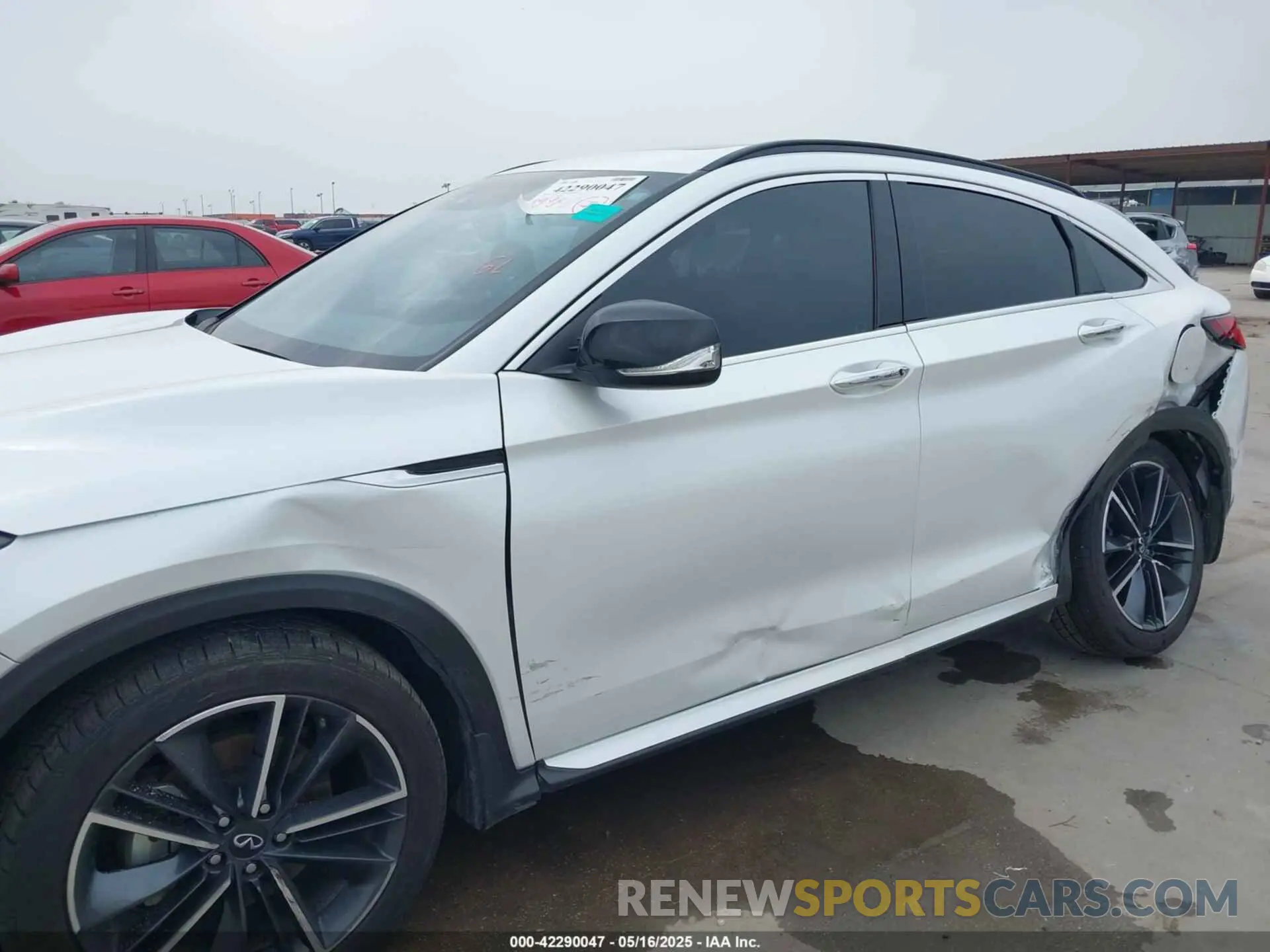 6 fotografías del automóvil dañado 3PCAJ5JR3PF115036 INFINITI QX55 2023